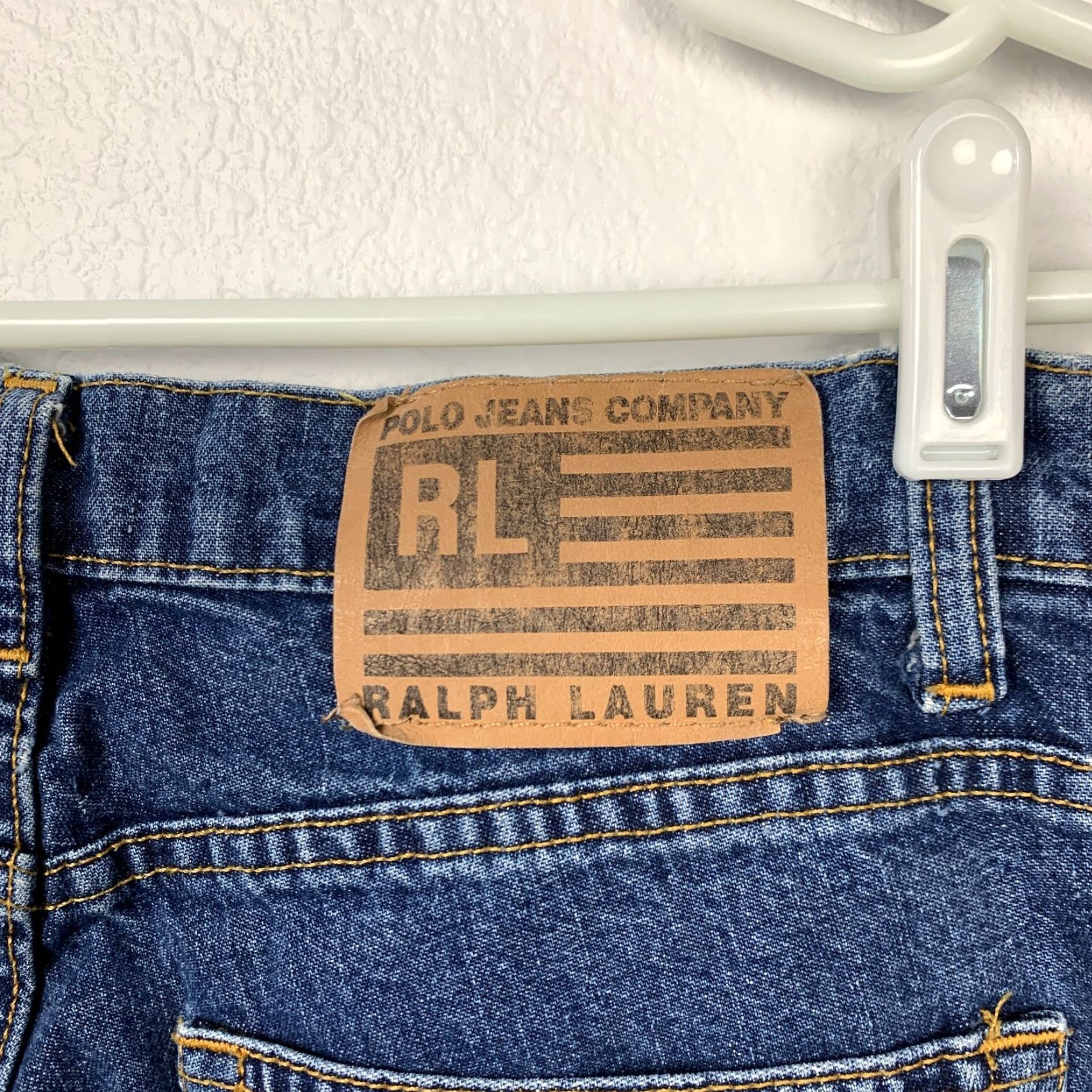 Ralph Lauren Polo Ralph Lauren Jeans Jeans Blue 4 32 Relaxed Regular Women Zip 100% Cotton Straight Vintage Women's? Size 27" / US 4 / IT 40 - 6 Thumbnail