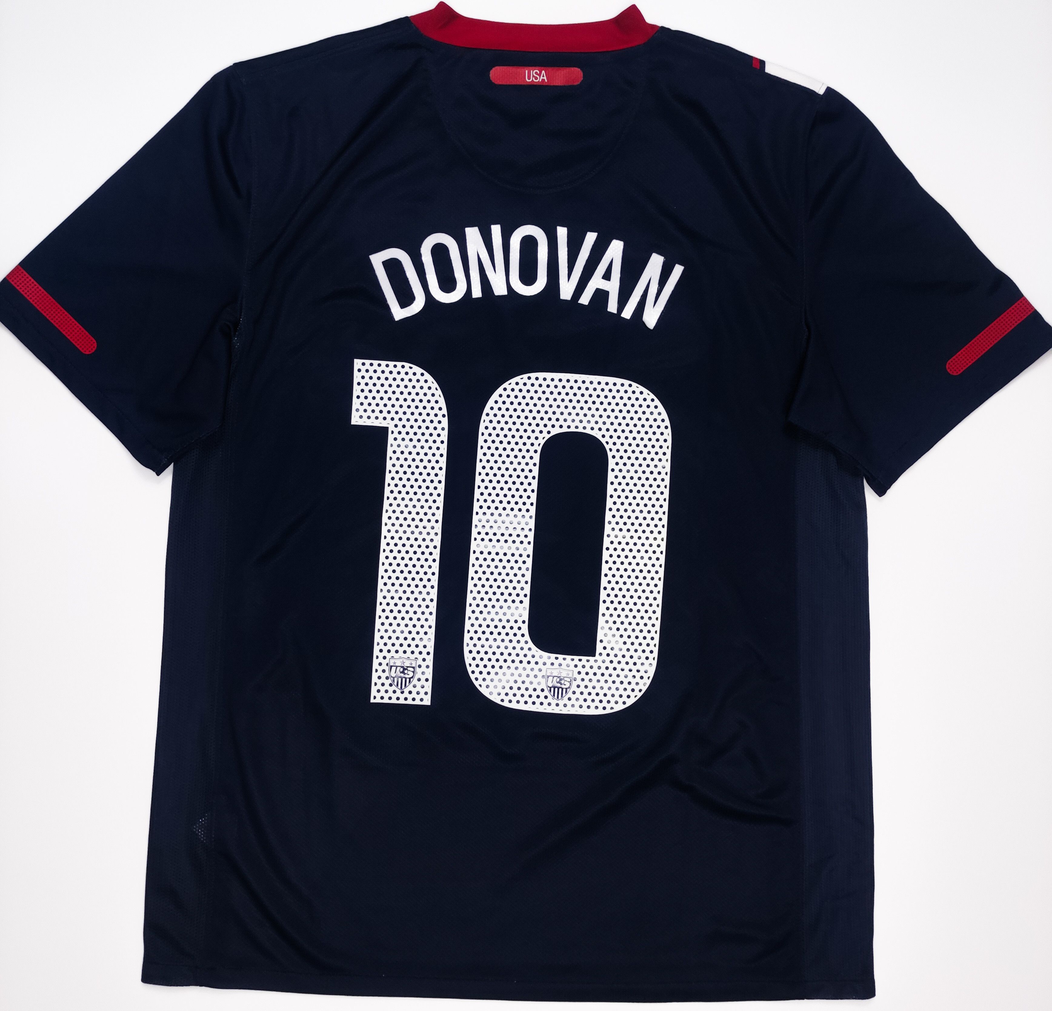 Nike L. Donovan #10 USA 2010 Nike Away Shirt Kit Jersey USNT