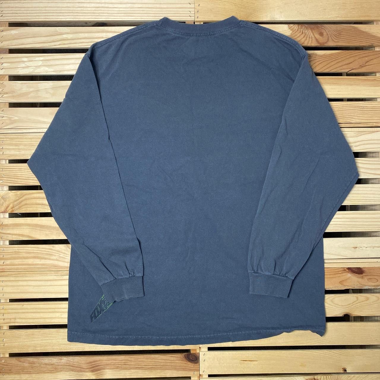 Fox Racing Fox Racing Gray Y2K Motocross Tee Size XL Size US XL / EU 56 / 4 - 2 Thumbnail