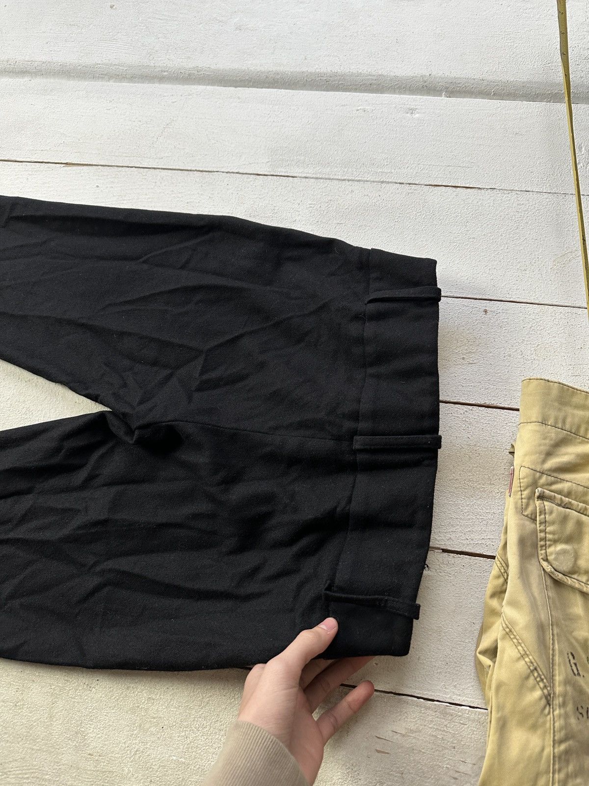 Acne Studios 🚨Vintage ACNE WOOL PANTS BLACK Pants luxury RARE Size 27" / US 4 / IT 40 - 13 Thumbnail