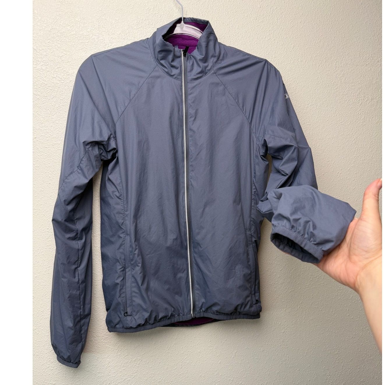 Icebreaker Icebreaker GT Cool-Lite Gray Merino Windbreaker Jacket Women Size XS / US 0-2 / IT 36-38 - 14 Thumbnail