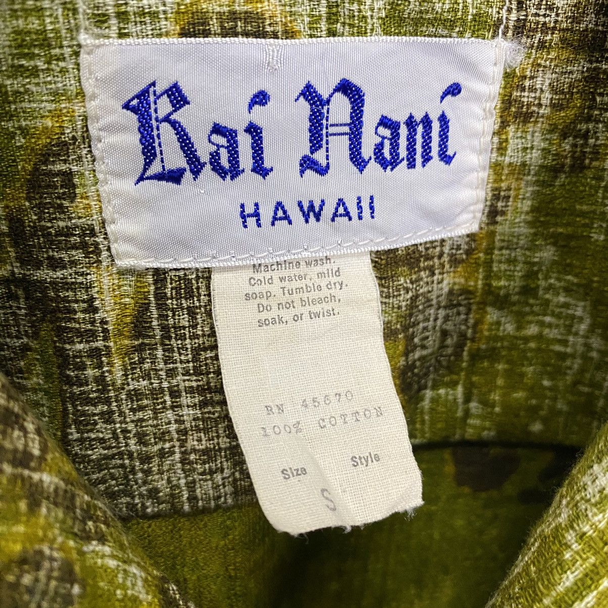Vintage Kai Nani Made in Hawaii 4pocket metal button shirt Size US M / EU 48-50 / 2 - 14 Thumbnail