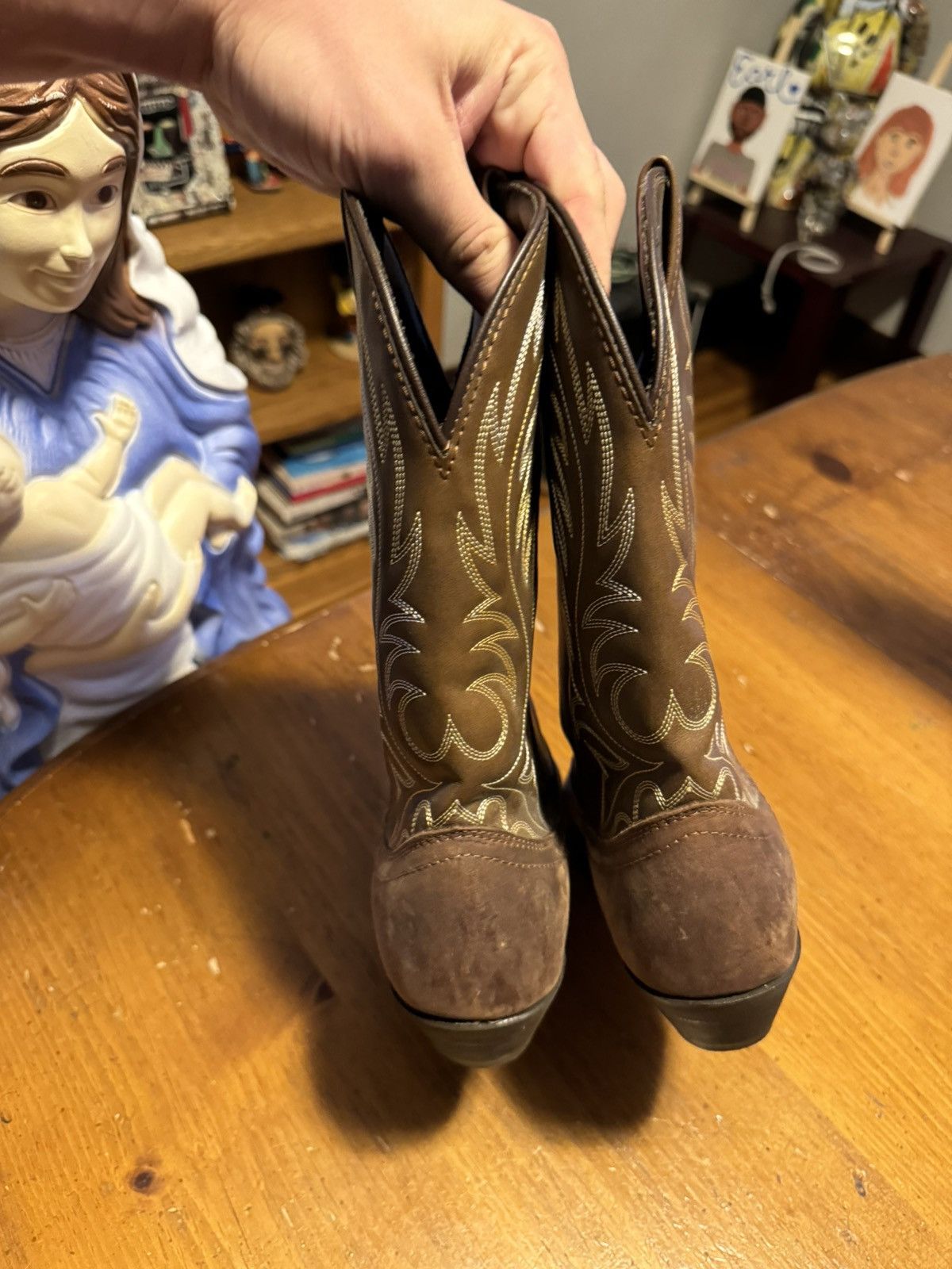 Vintage Women’s Laredo Cowboy Boots Sz 10m Size US 10 / IT 40 - 3 Thumbnail