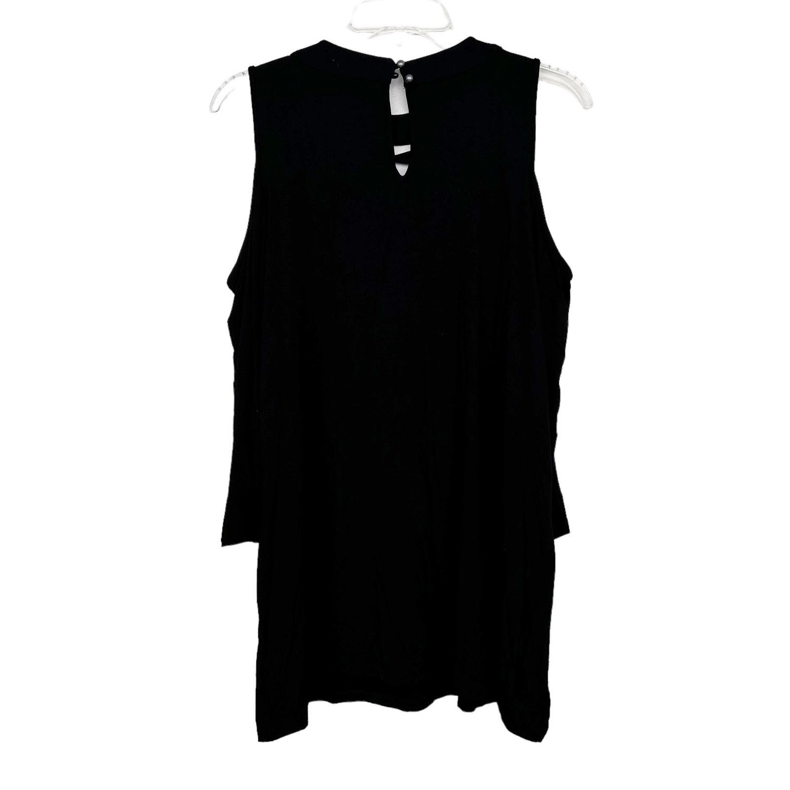 Corridor Torrid Super Soft Knits Black Cold Shoulder Top Sz 3X Size 3XL / US 20-22 - 7 Thumbnail