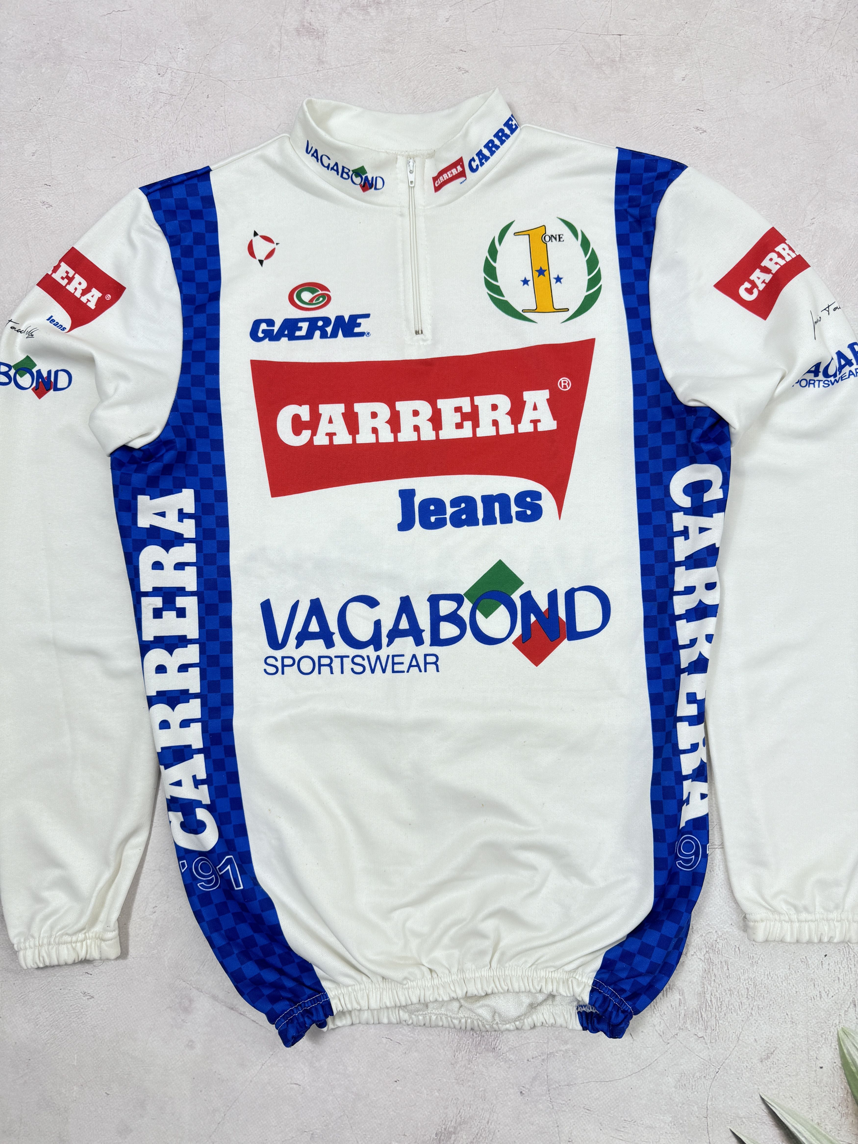 Vintage Vintage 1991 Carrera Vagabond Cycling Jersey Size US M / EU 48-50 / 2 - 3 Thumbnail