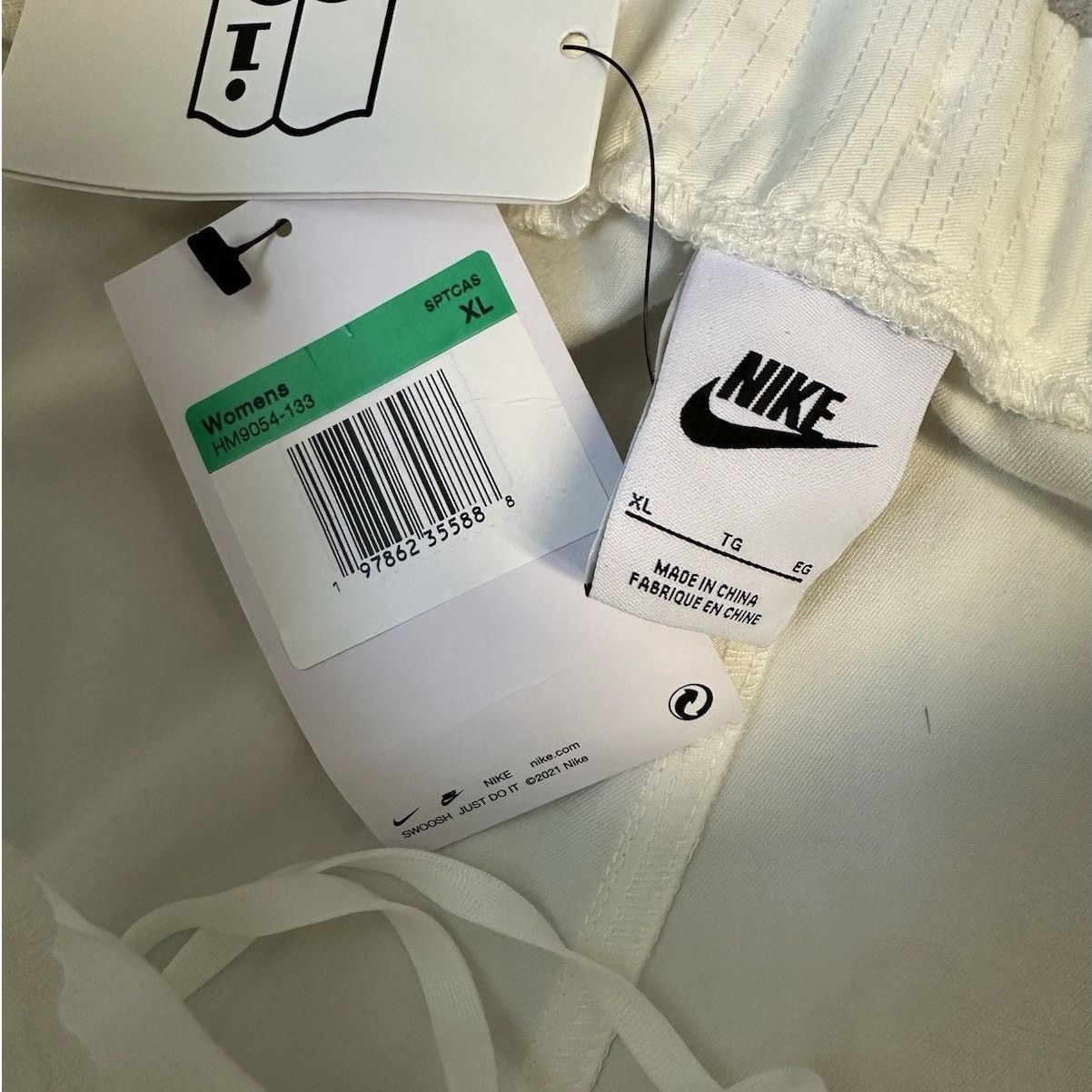 Nike Nike Sportswear Women's Mid-Rise Twill Bottoms Size XL Size 34" / US 12 / IT 48 - 6 Thumbnail