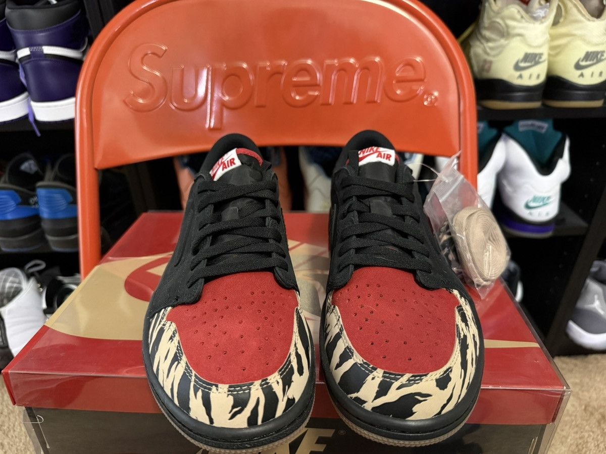 Jordan Brand SoleFly x Air Jordan 1 Low Retro OG SP ‘Everglades’ Size US 10.5 / EU 43-44 - 3 Thumbnail