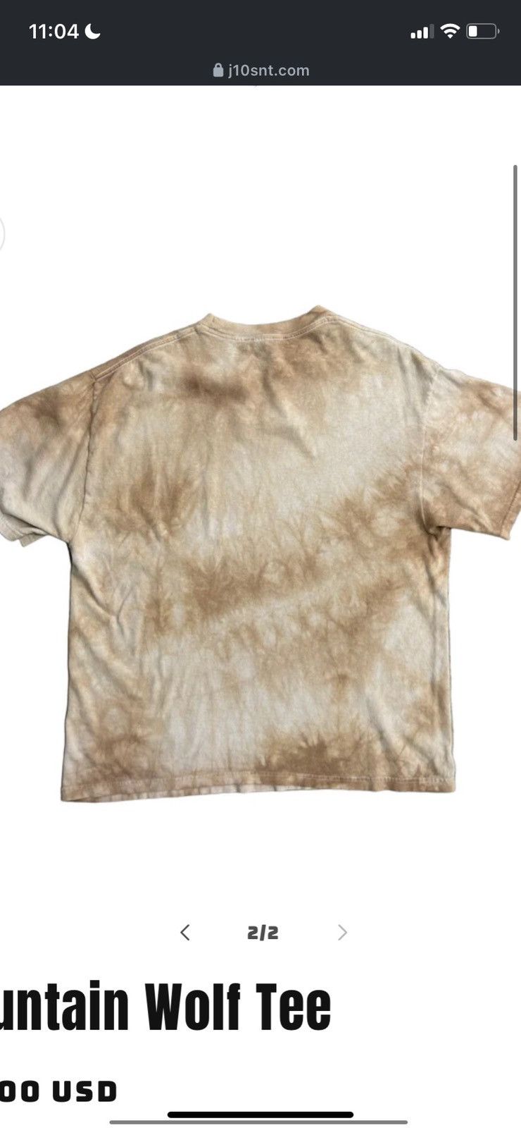 Vintage Vintage Mountain Wolf Tee Size US XL / EU 56 / 4 - 2 Thumbnail