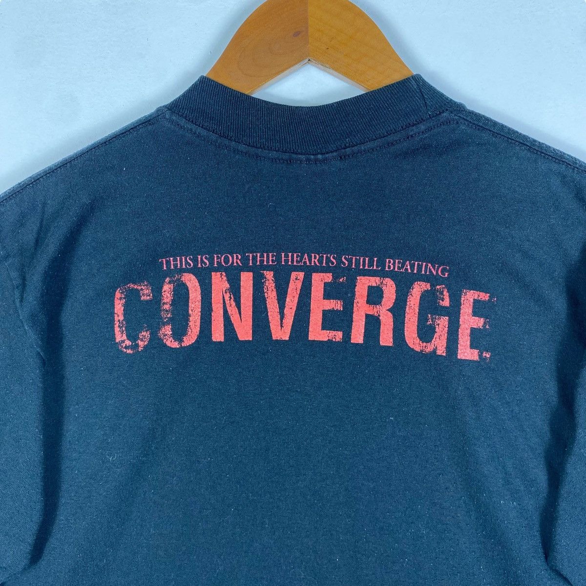 Band Tees × Vintage Vintage 00's CONVERGE This Is For The Hearts Still Beating Size US M / EU 48-50 / 2 - 5 Thumbnail
