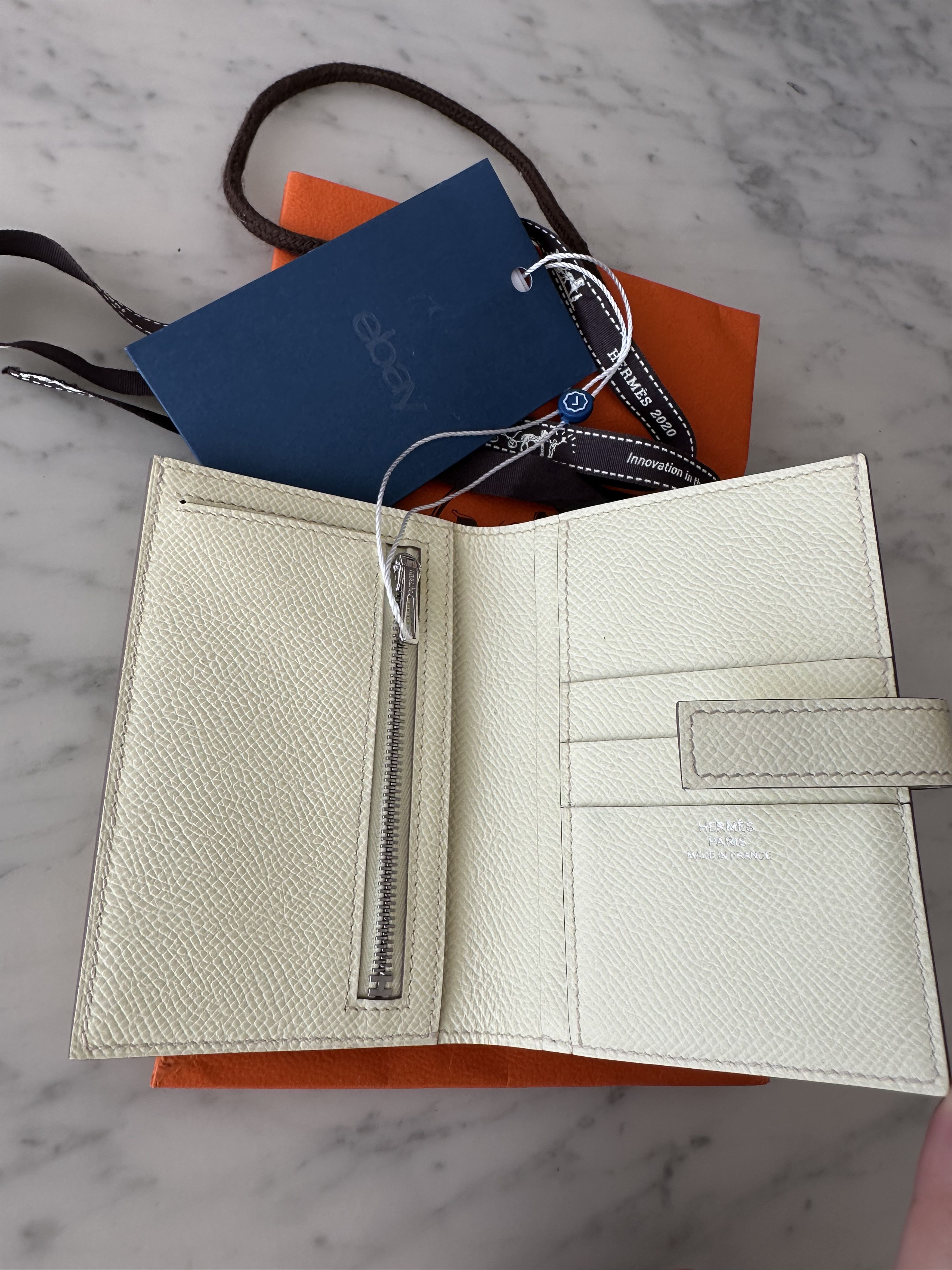 Hermes HERMES New H Passant compact wallet Size ONE SIZE - 7 Thumbnail