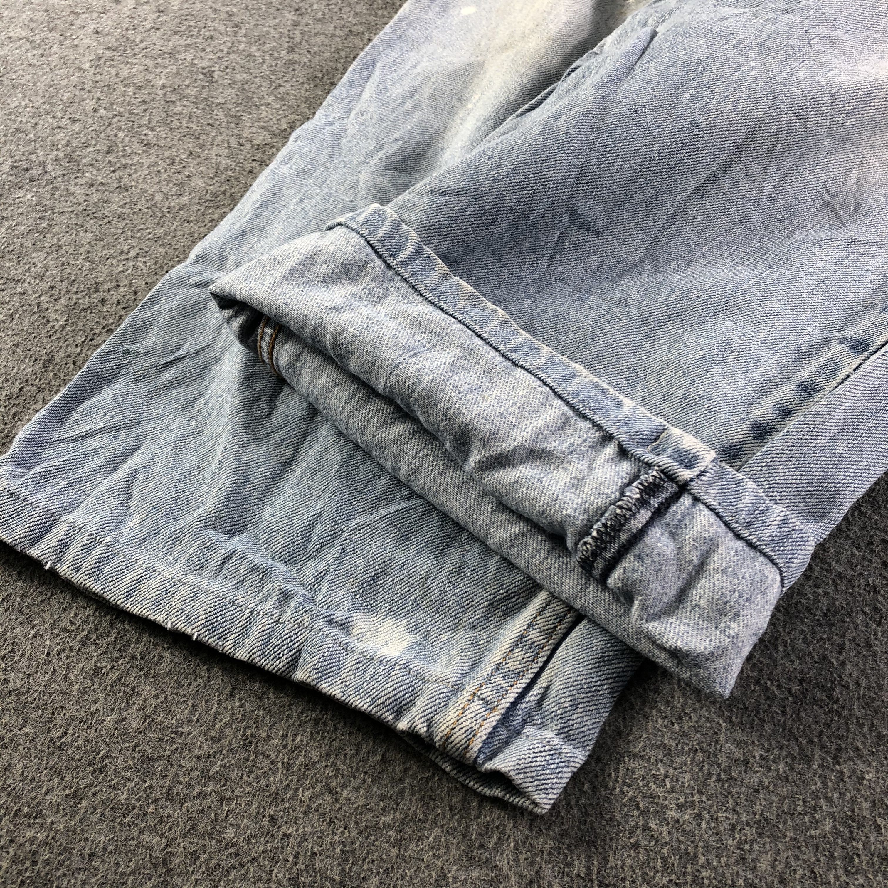Levi's Vintage Blue Wash Levis 550 Jeans-J3299 Size US 37 - 6 Thumbnail