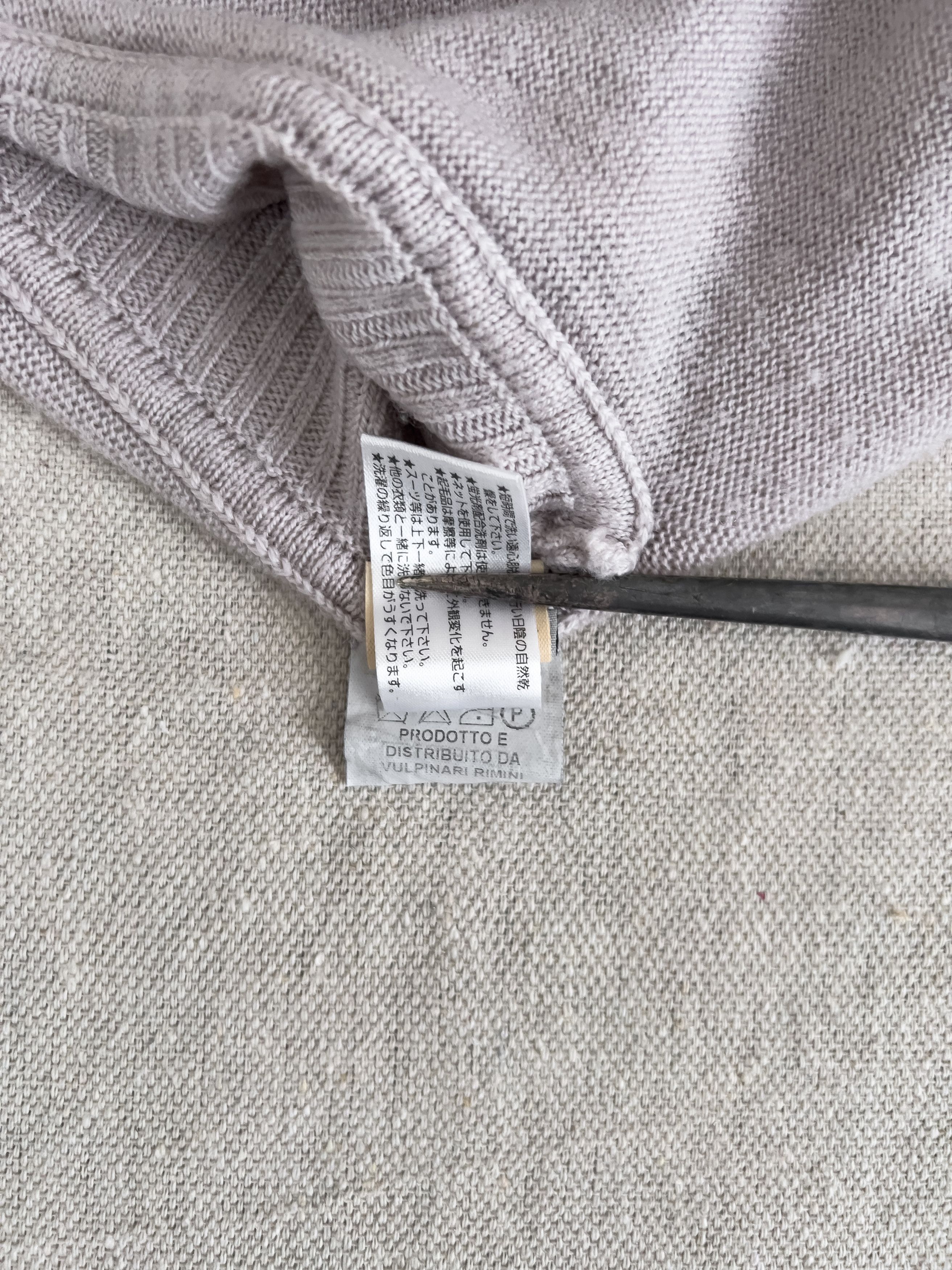 Rick Owens FW03 ‘TRUCKER’ Runway Off-Shoulder Wool Knit Size S / US 4 / IT 40 - 12 Thumbnail