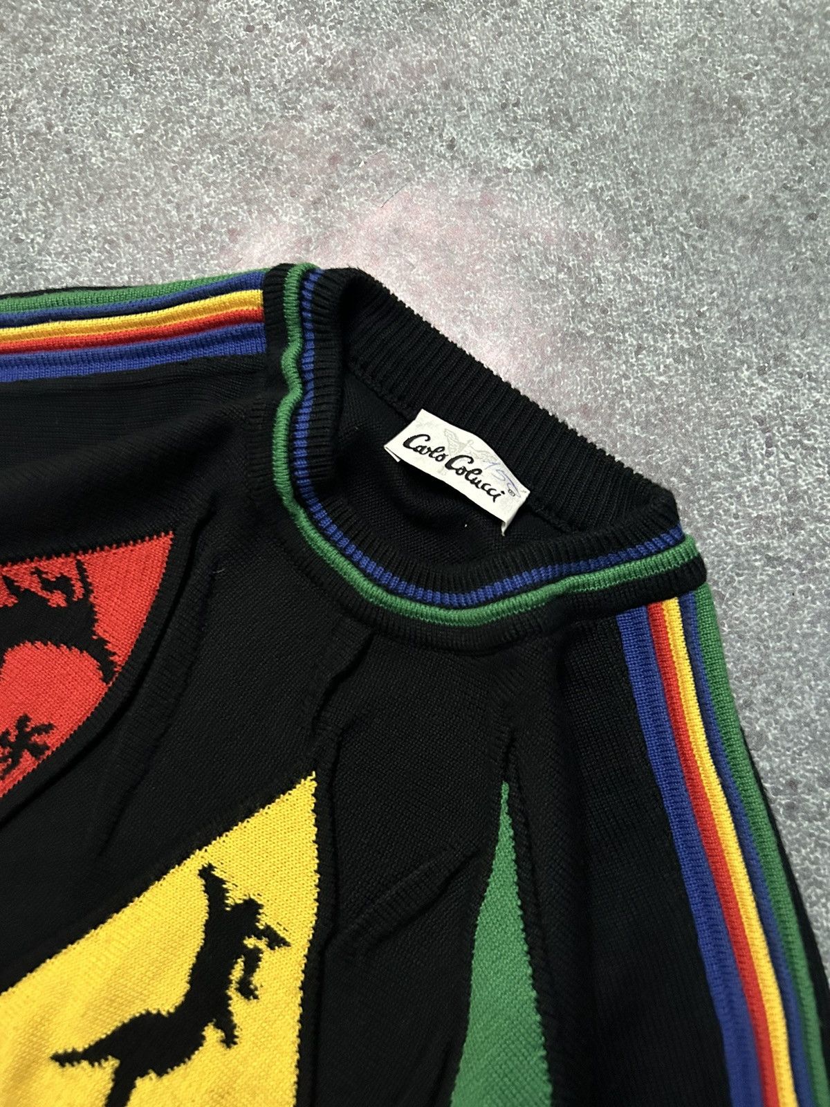 Carlo Colucci × Vintage SWEATHER CARLO COLUCCI Size US L / EU 52-54 / 3 - 5 Thumbnail