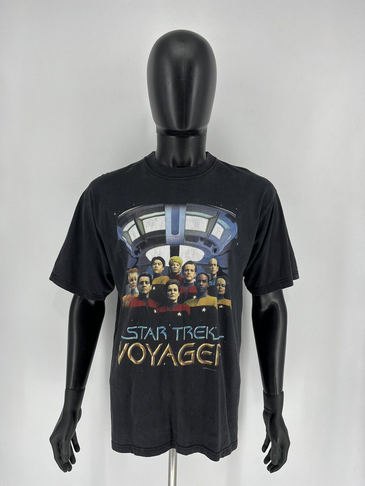Band Tees Vintage 1995 Star Trek Voyager Stanley Desantis T-Shirt Size US L / EU 52-54 / 3 - 2 Thumbnail