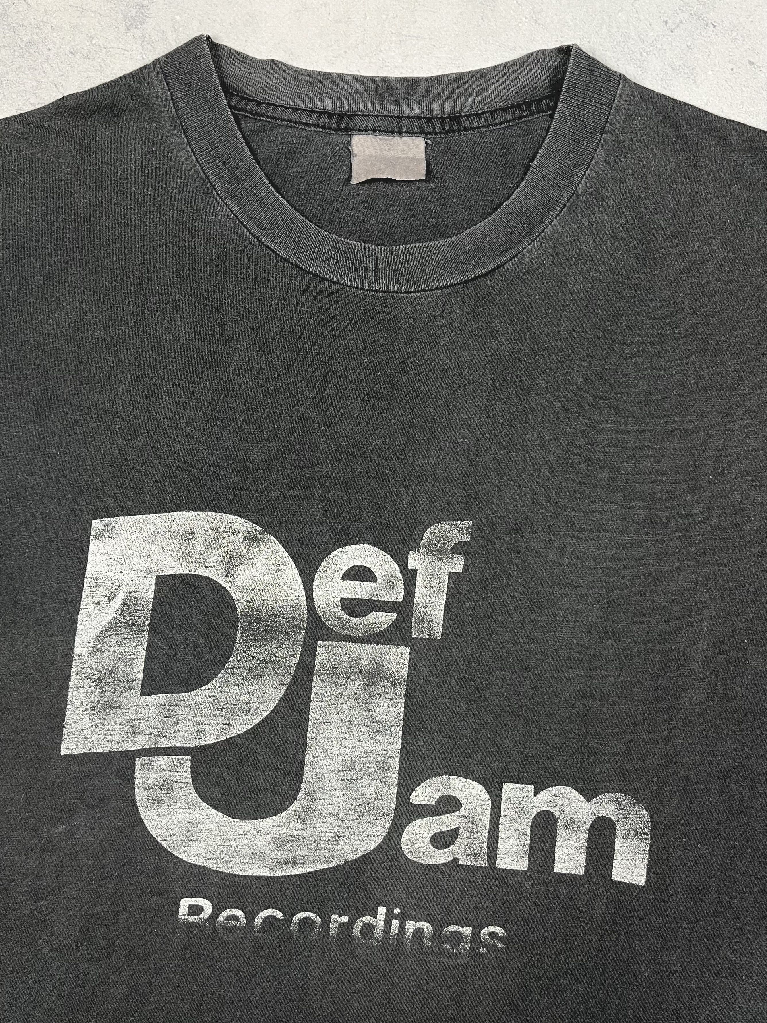 Rap Tees Vintage Def Jam Recordings Rare Rap Faded T Shirt 90’s Size US M / EU 48-50 / 2 - 3 Thumbnail