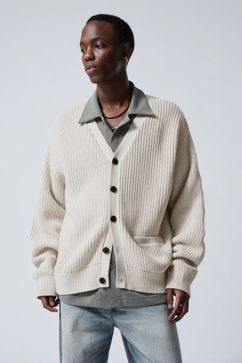 Vintage × Weekday Weekday Jonas Regular Cardigan Knit sweater XS Size US XS / EU 42 / 0 - 3 Thumbnail