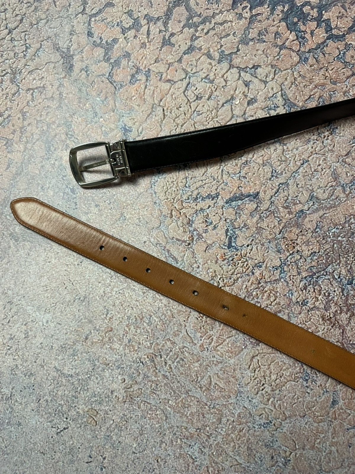 Polo Ralph Lauren Vintage Polo Ralph Lauren Belt Brown Leather Size ONE SIZE - 5 Thumbnail