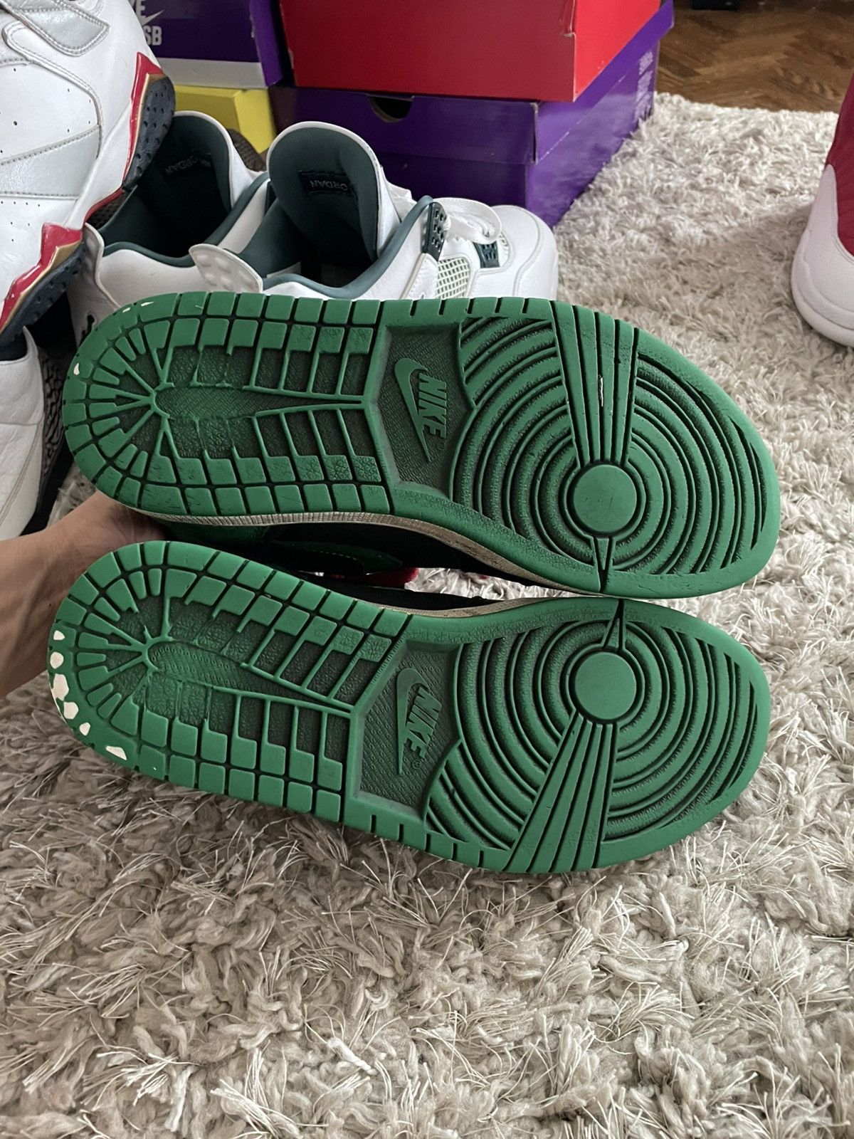 Jordan Brand Jordan 1 Pine Green 2.0 Size US 9 / EU 42 - 8 Thumbnail