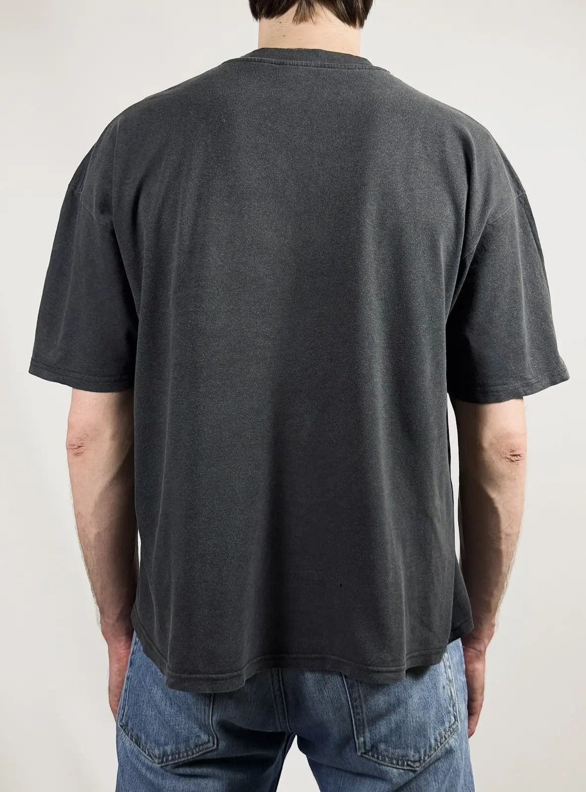 Vintage Vintage 90s Fuck Off Poem Faded T-Shirt Tee Size US XL / EU 56 / 4 - 5 Thumbnail