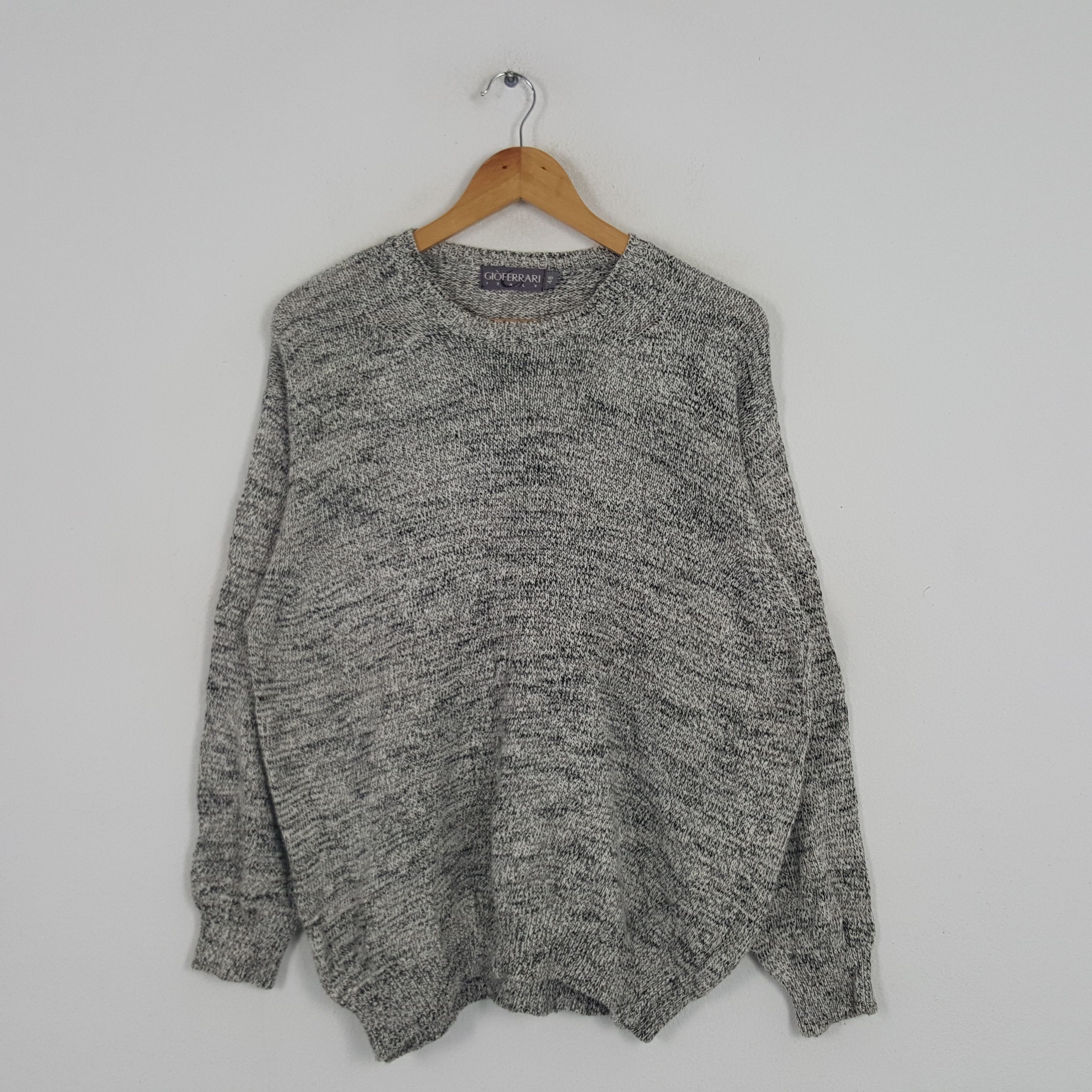 Vintage Vintage GIO Ferrari Italy Skulls Custom Knitwear Sweatshirt Size US L / EU 52-54 / 3 - 3 Thumbnail