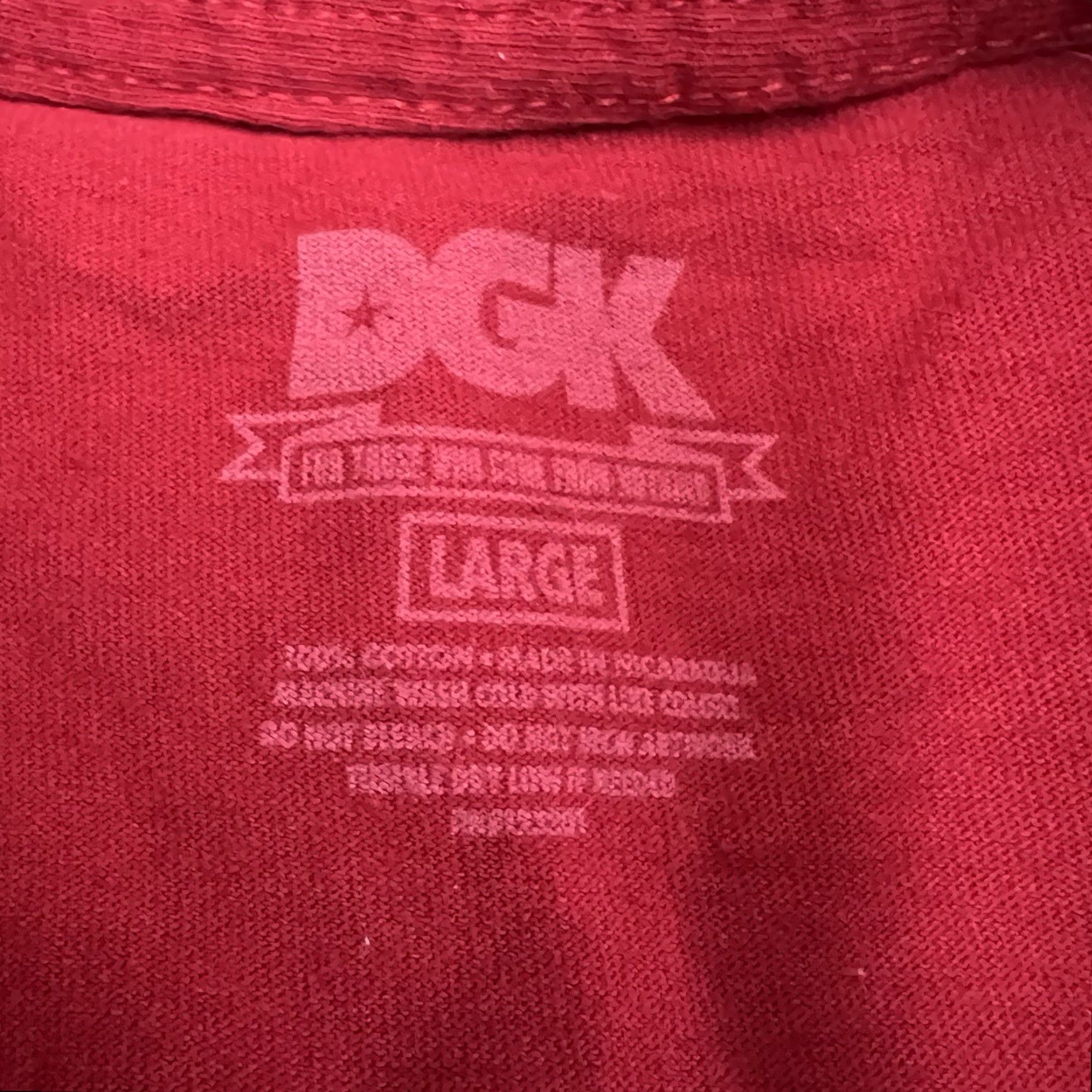 DGK DGK T-Shirt Adult L Red Shirt Mens 90s Art Hip Hop Alice in Wonderland Graphic Print Logo Vintage No Size US L / EU 52-54 / 3 - 6 Thumbnail