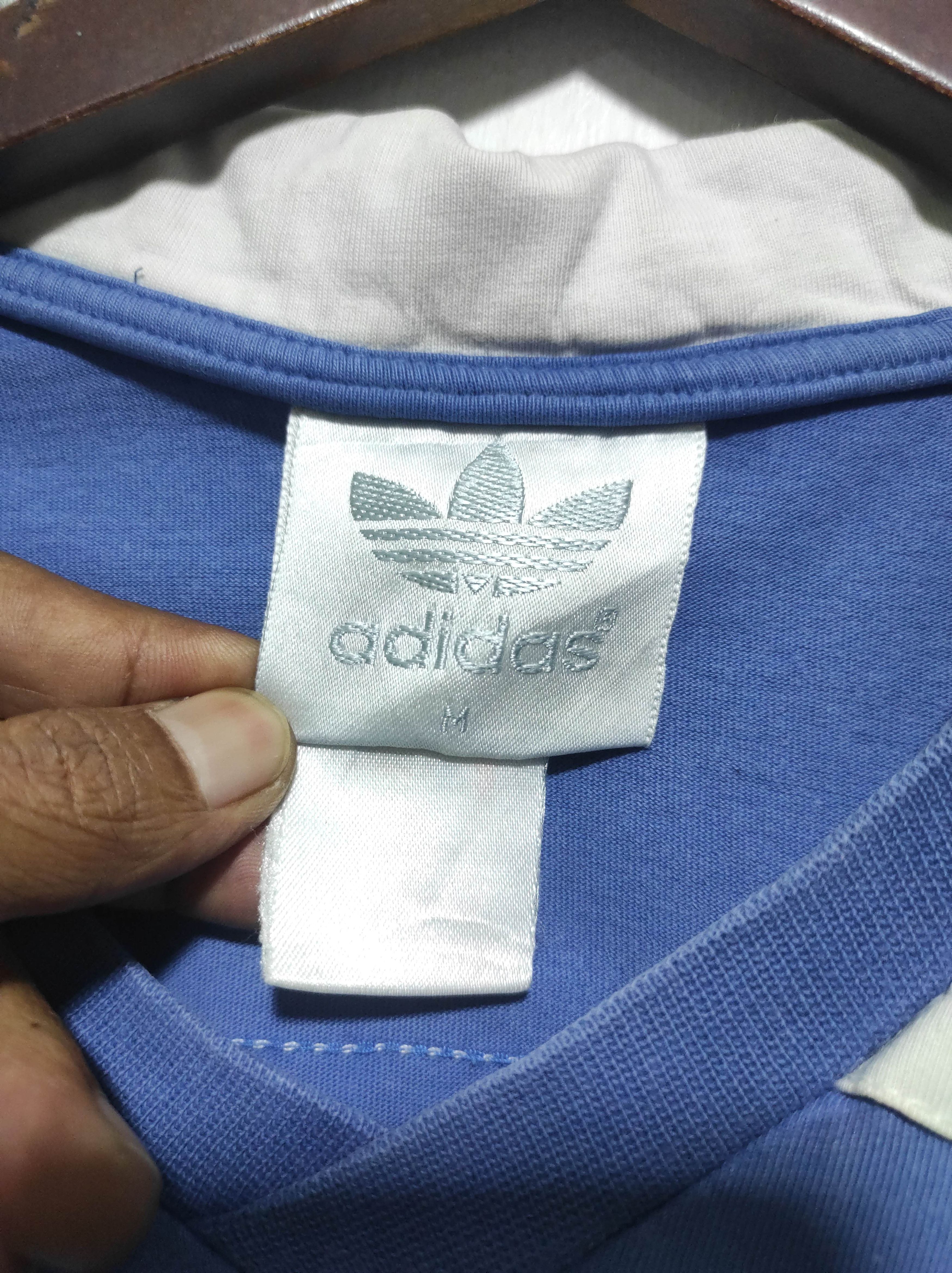 France Original 1986/1990 Adidas Home Football Shirt Medium