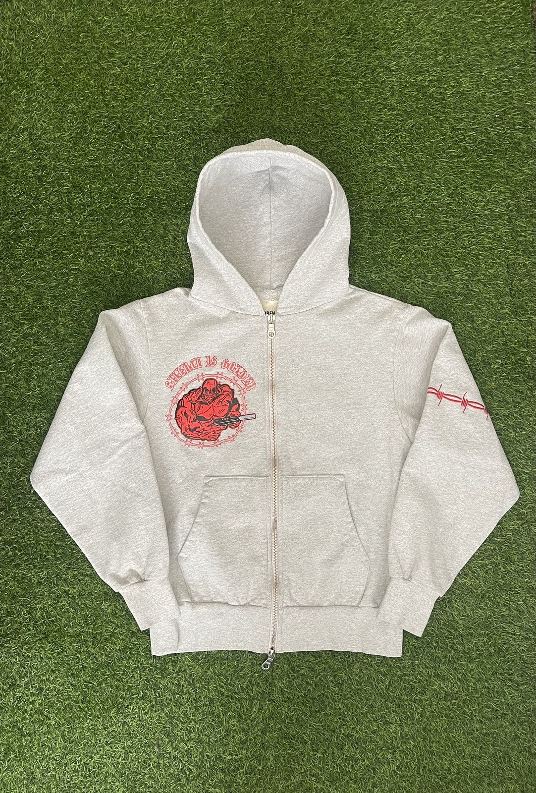 Warren Lotas “SILENCE IS GOLDEN” WARREN LOTAS SPRING/SUMMER 2018 ZIP UP Size US M / EU 48-50 / 2 - 2 Thumbnail