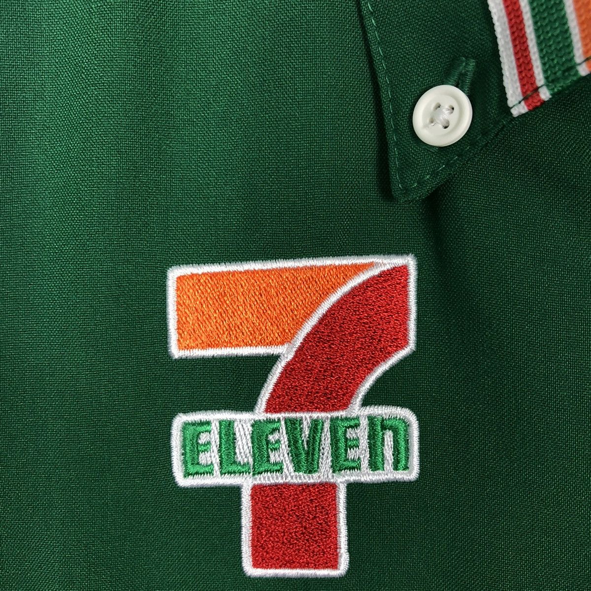 Japanese Brand 🔥LONG SLEEVE WORK VINTAGE 7-ELEVEN BIG LOGO JAPAN Size US M / EU 48-50 / 2 - 13 Thumbnail