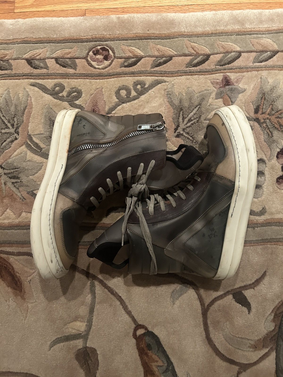 Rick Owens Rick Owens SS21 Phlegethon Translucent Geobaskets Size US 7 / EU 40 - 3 Thumbnail