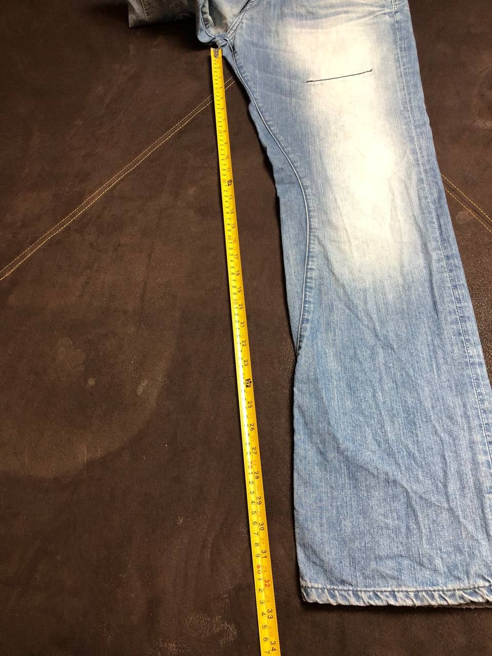 G-Star G-STAR ARC 3D SLIM Blue Zip Fly Jeans Men Size US 34 / EU 50 - 4 Thumbnail