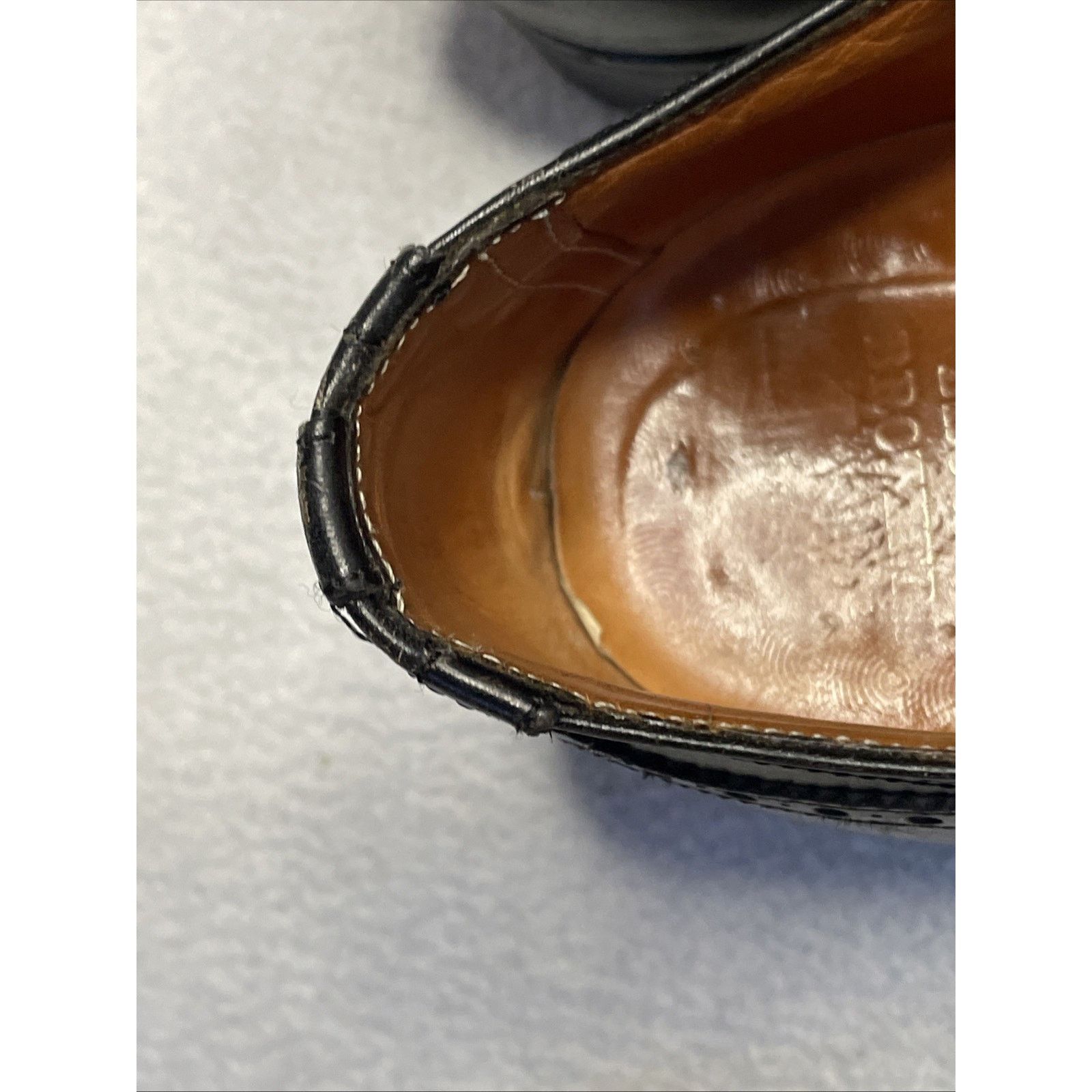 Brooks Brothers VTG Brooks Brothers Brooks English Devon Black Leather Size US 11.5 / EU 44-45 - 16 Thumbnail