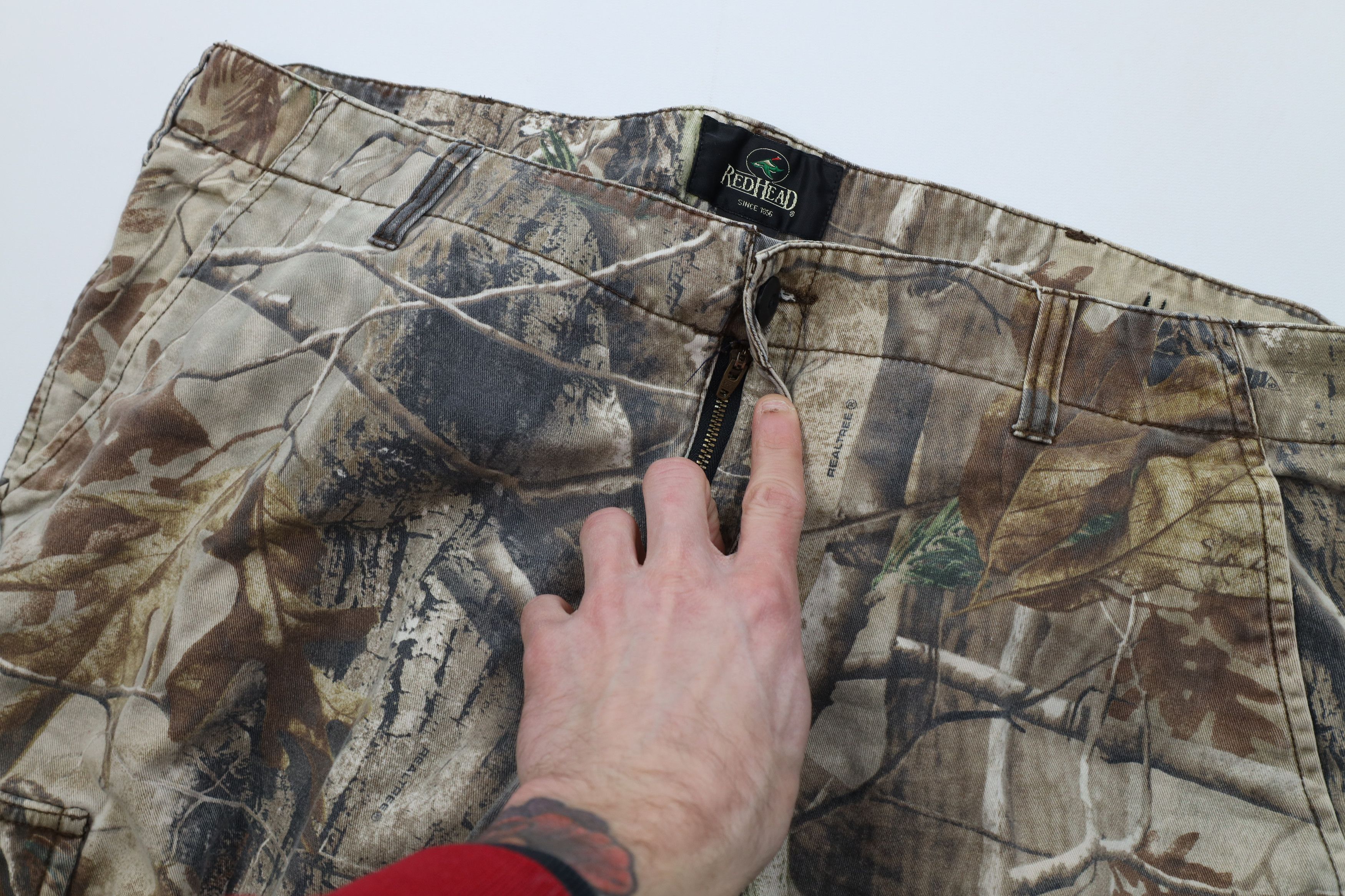 Vintage Vintage Y2K Streetwear Camouflage Double Knee Cargo Pants Size US 36 / EU 52 - 7 Thumbnail