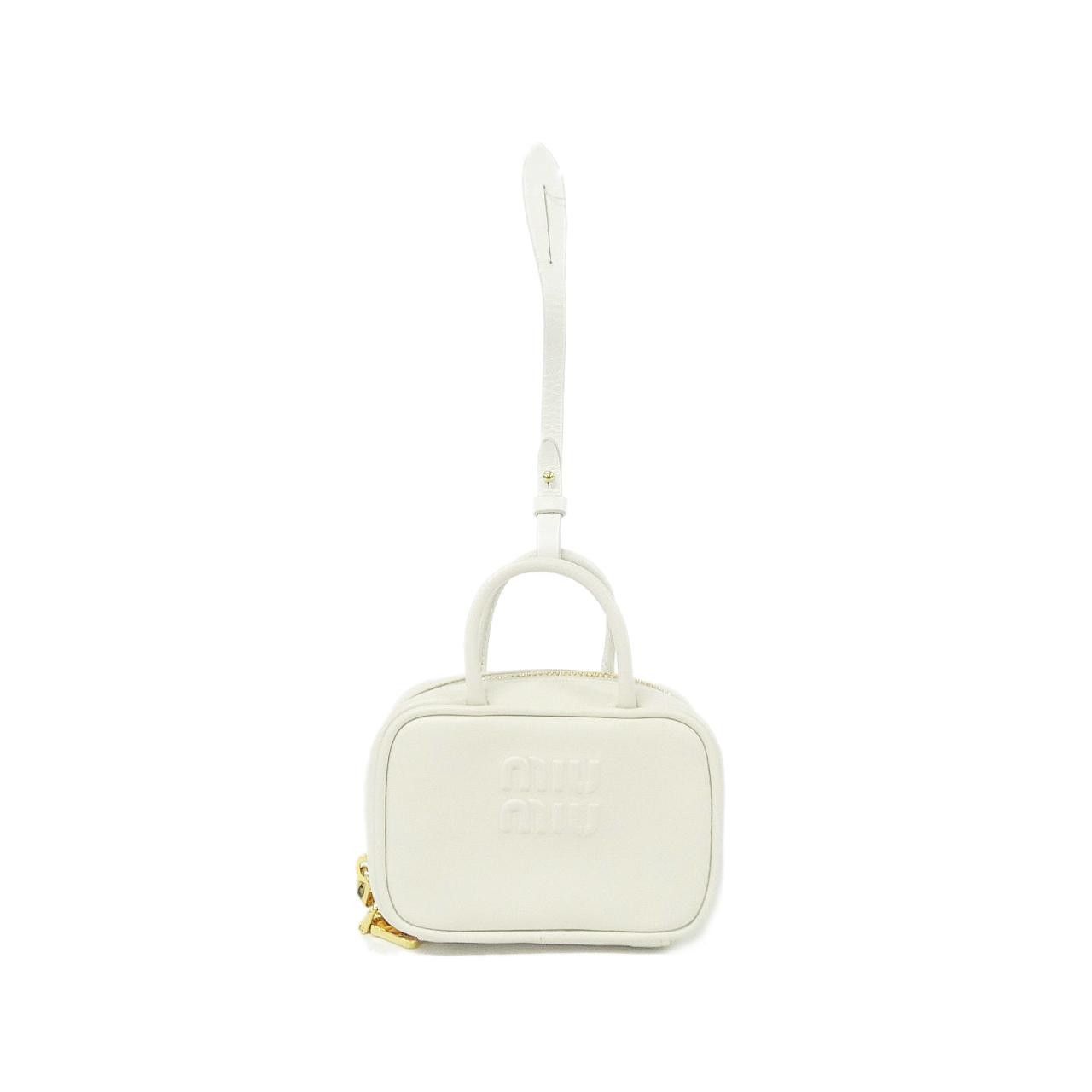 Miu Miu Miu Miu Miu Miu SOFTY Bag Charm Leather Charm 5NR036 DUTY FREE for USA Size ONE SIZE - 1 Thumbnail