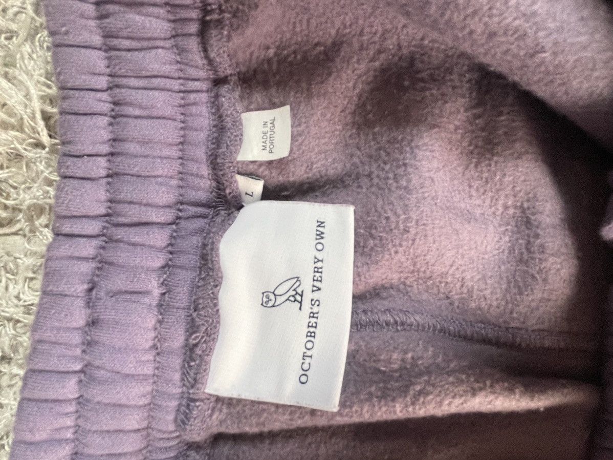 October's Very Own Purple OVO Collegiate Sweatpants Size US 32 / EU 48 - 4 Thumbnail