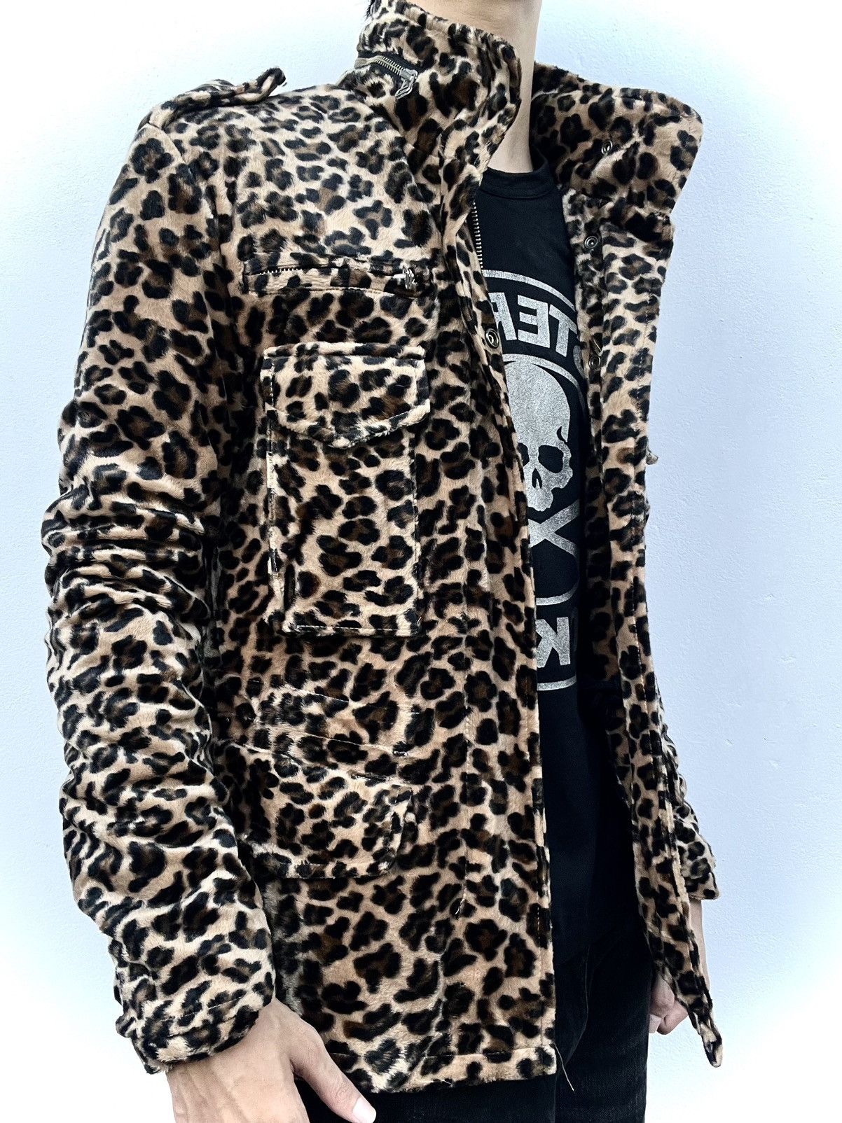 Attachment 2000s Attachment Avant-Garde Leopard Jacket Size US L / EU 52-54 / 3 - 2 Thumbnail