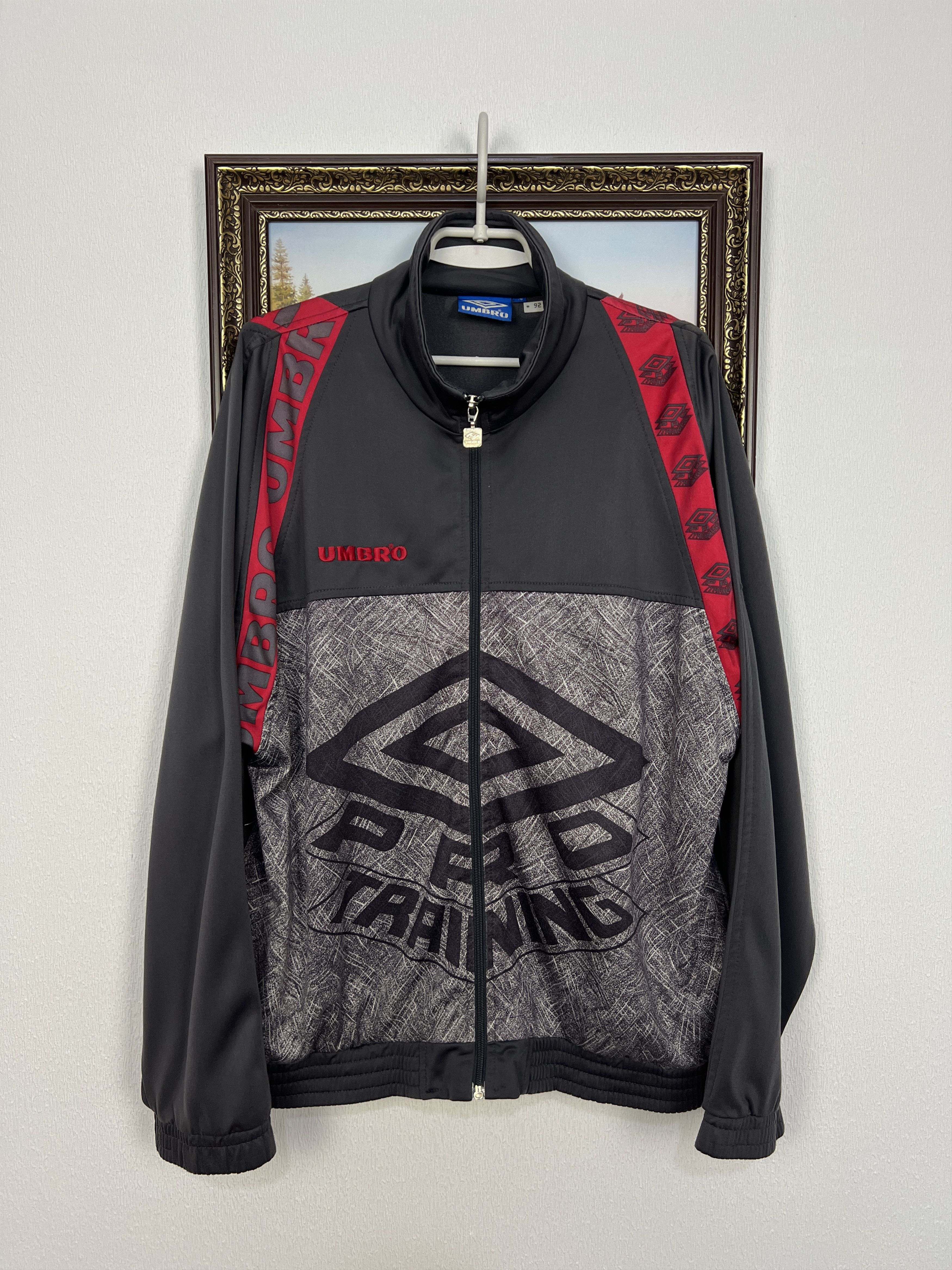 Vintage 90's Umbro Ajax Amsterdam Football Train Jacket