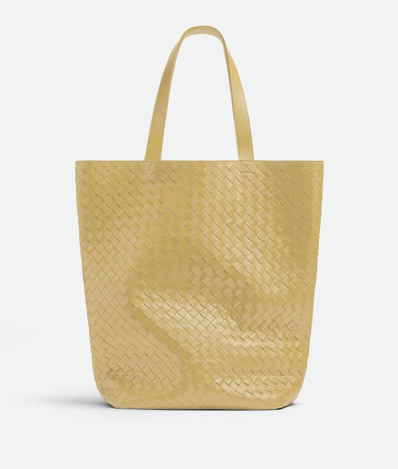 Bottega Veneta large intrecciato north-south tote bag tapioca Size ONE SIZE - 1 Thumbnail