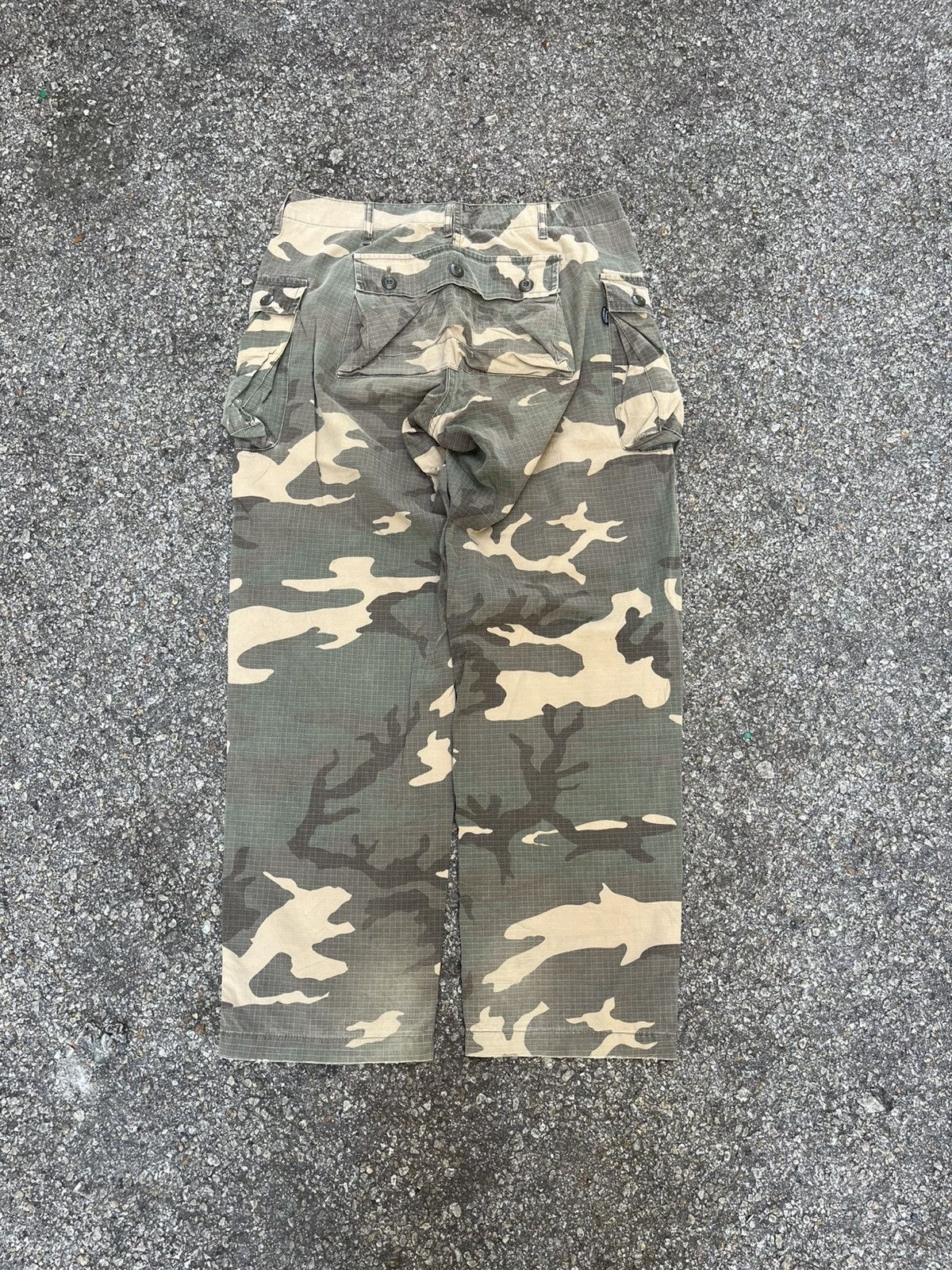 Avirex Monkey Pants Ripstop Avirex Camouflage Cargo Military Design Size US 32 / EU 48 - 12 Thumbnail