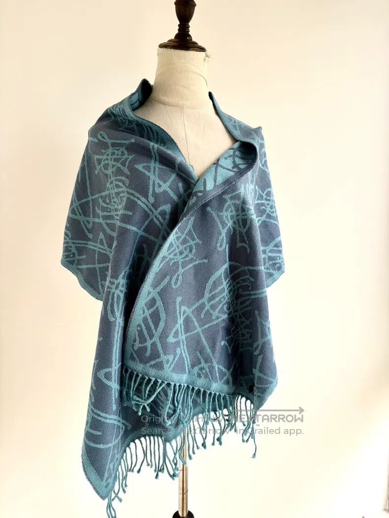 Vivienne Westwood Vivienne Westwood Vintage Blue Double-Sided Saturn Imprint Size ONE SIZE - 3 Thumbnail