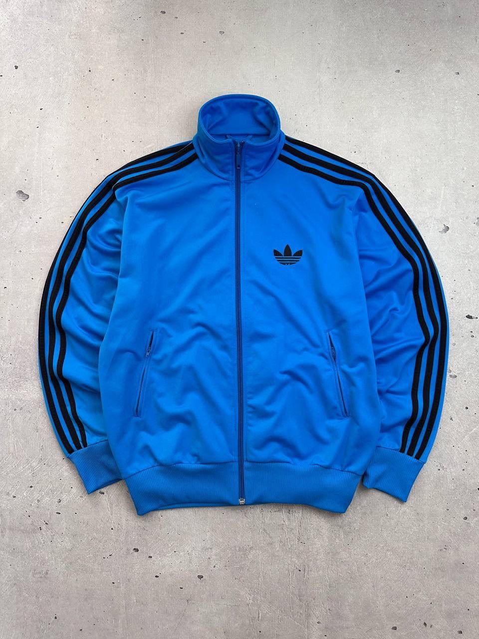 Adidas Adidas Firebird Blue Track Jacket Stripes Men’s Y2K Vintage Size US M / EU 48-50 / 2 - 2 Thumbnail
