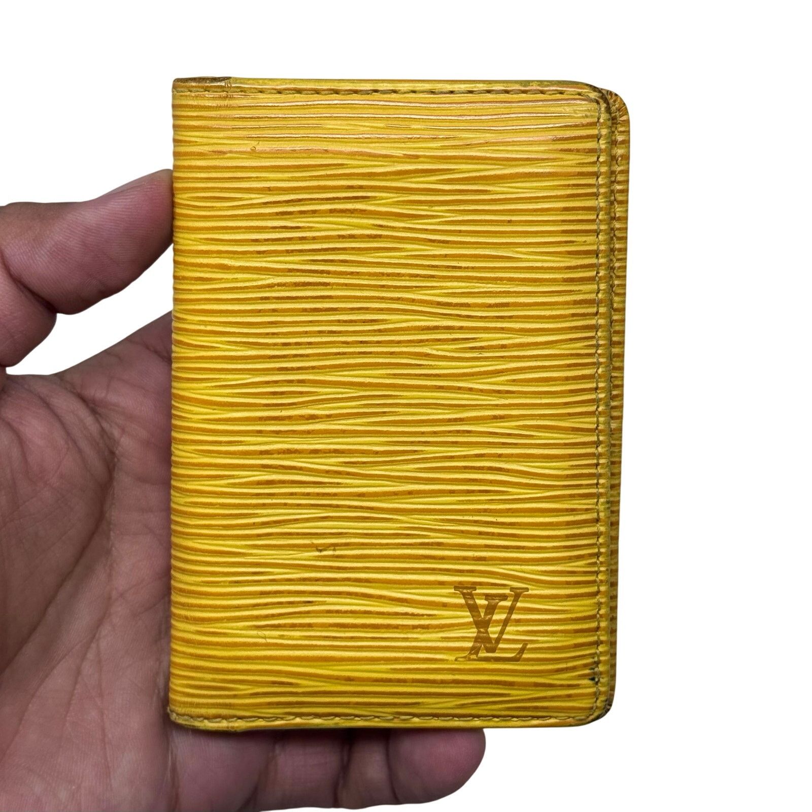 Louis Vuitton Louis Vuitton Yellow Pocket Organizer Size ONE SIZE - 5 Thumbnail