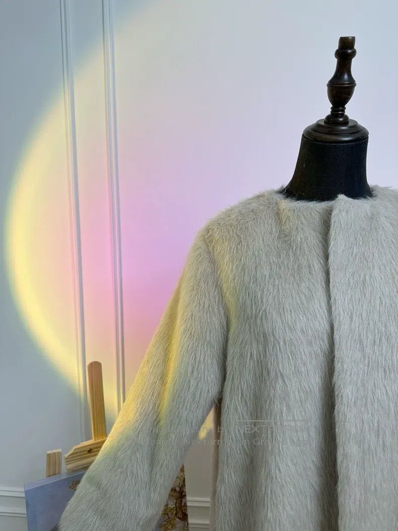 Hermes Hermes Champagne mink fur coat Size L / US 10 / IT 46 - 6 Thumbnail
