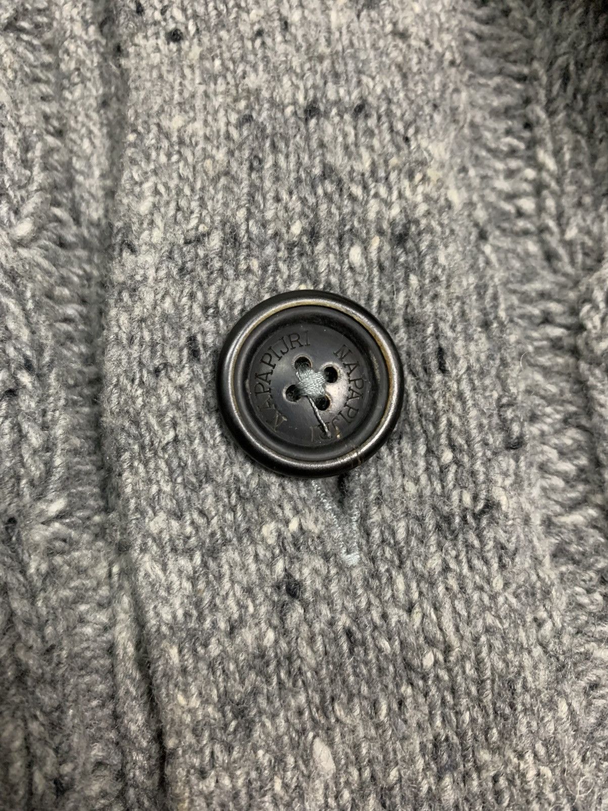 Martine Rose × Napapijri WOOL CABLE KNIT SWEATER Size US S / EU 44-46 / 1 - 8 Thumbnail