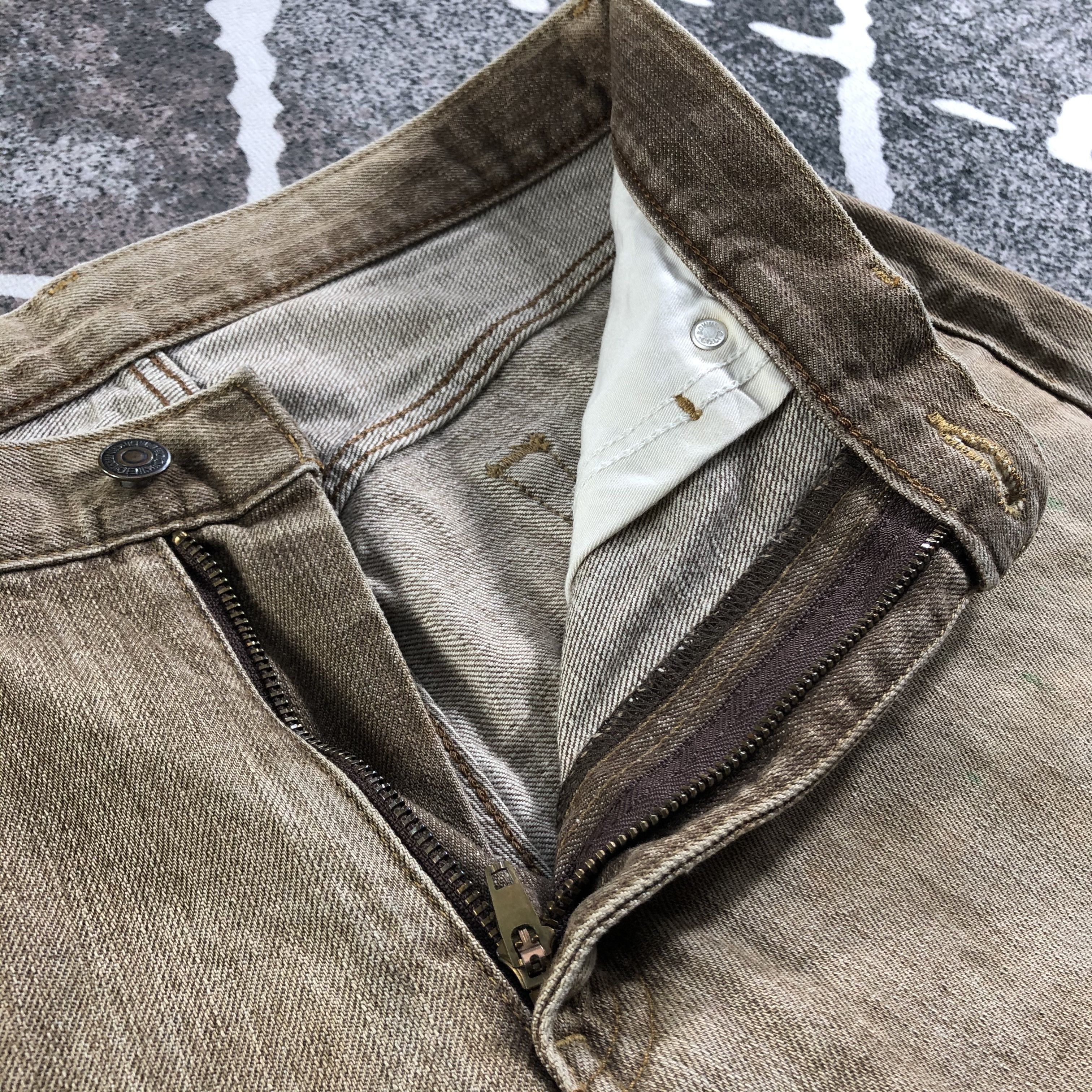 Edwin Vintage Edwin Jeans Faded Brown Denim KJ2456 Size US 32 / EU 48 - 8 Thumbnail