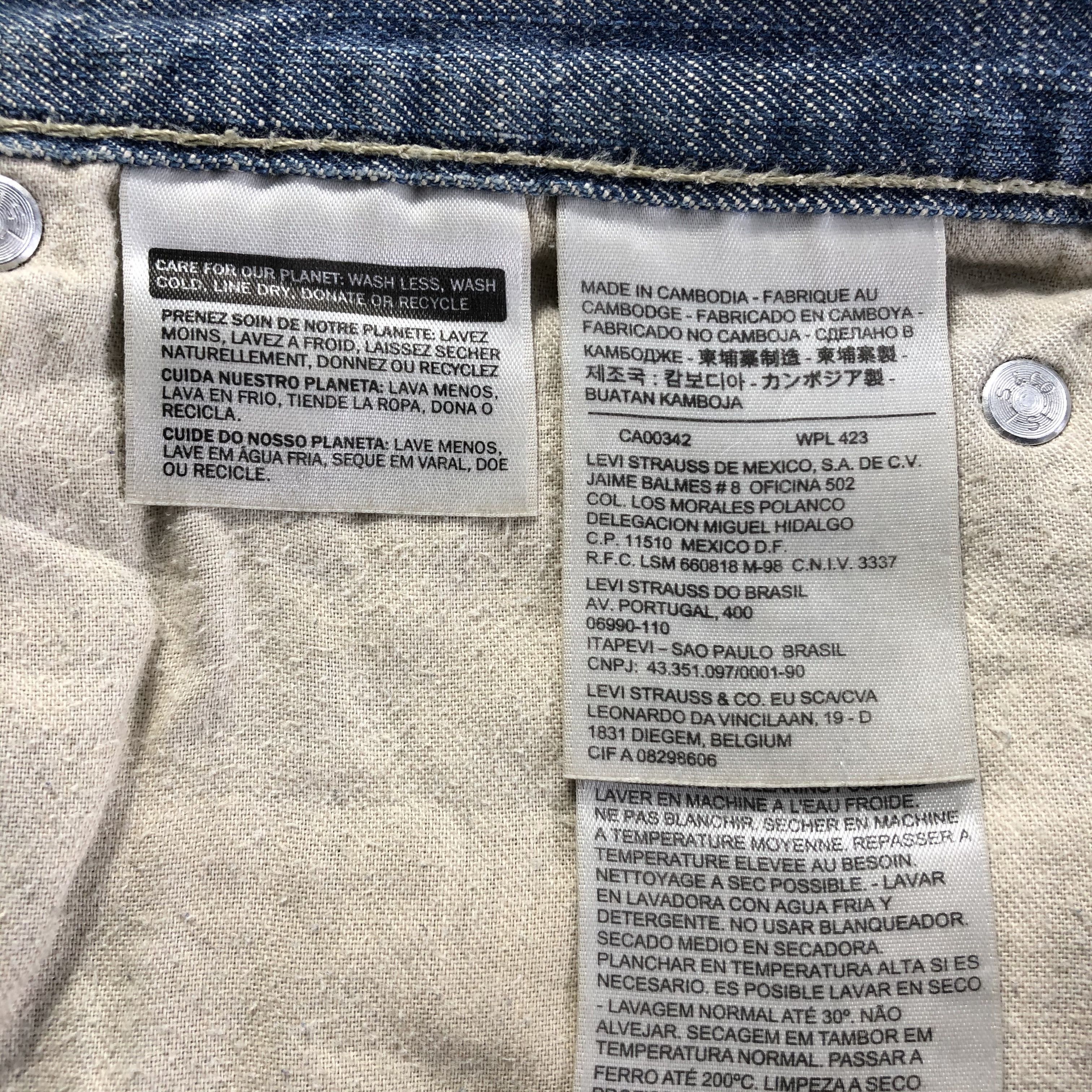 Levi's Vintage Levis 569 Jeans-J3507 Size US 34 / EU 50 - 10 Thumbnail