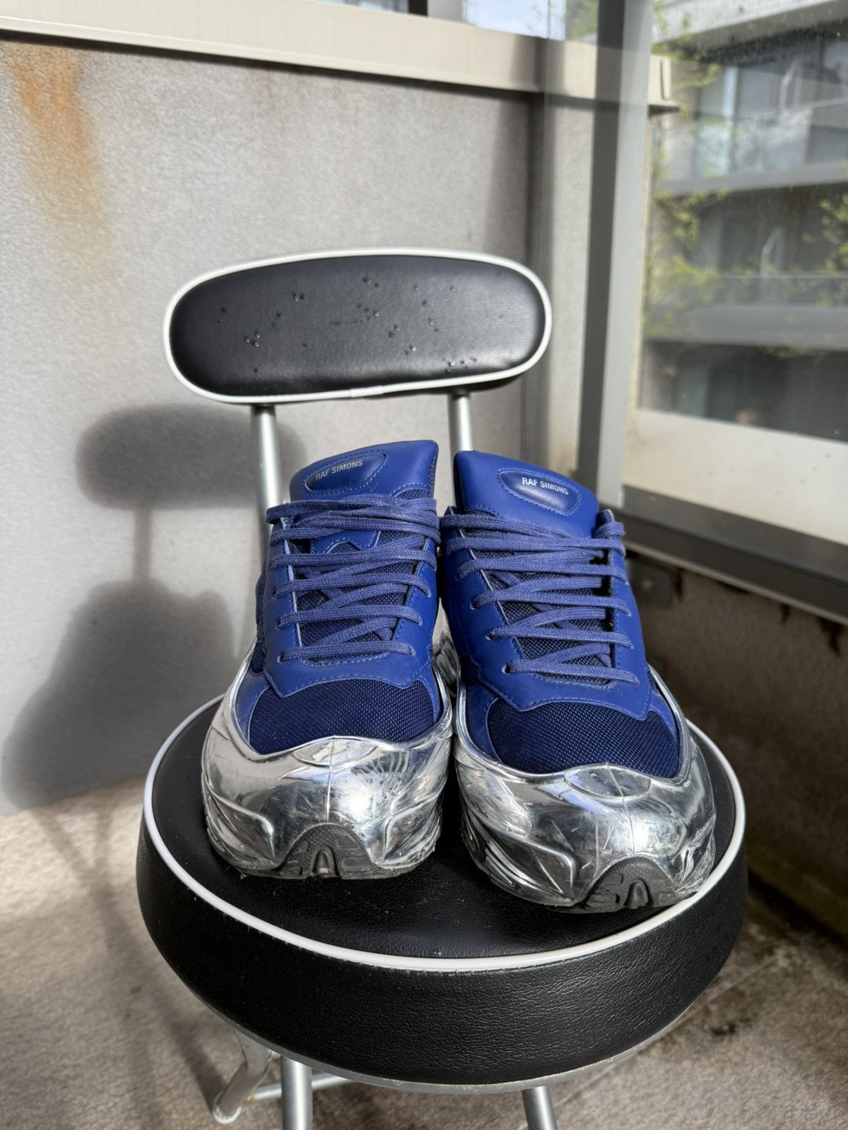 Adidas × Raf Simons Raf Simons × Ozweego 'Mirrored - Unity Ink' Size US 9 / EU 42 - 13 Thumbnail