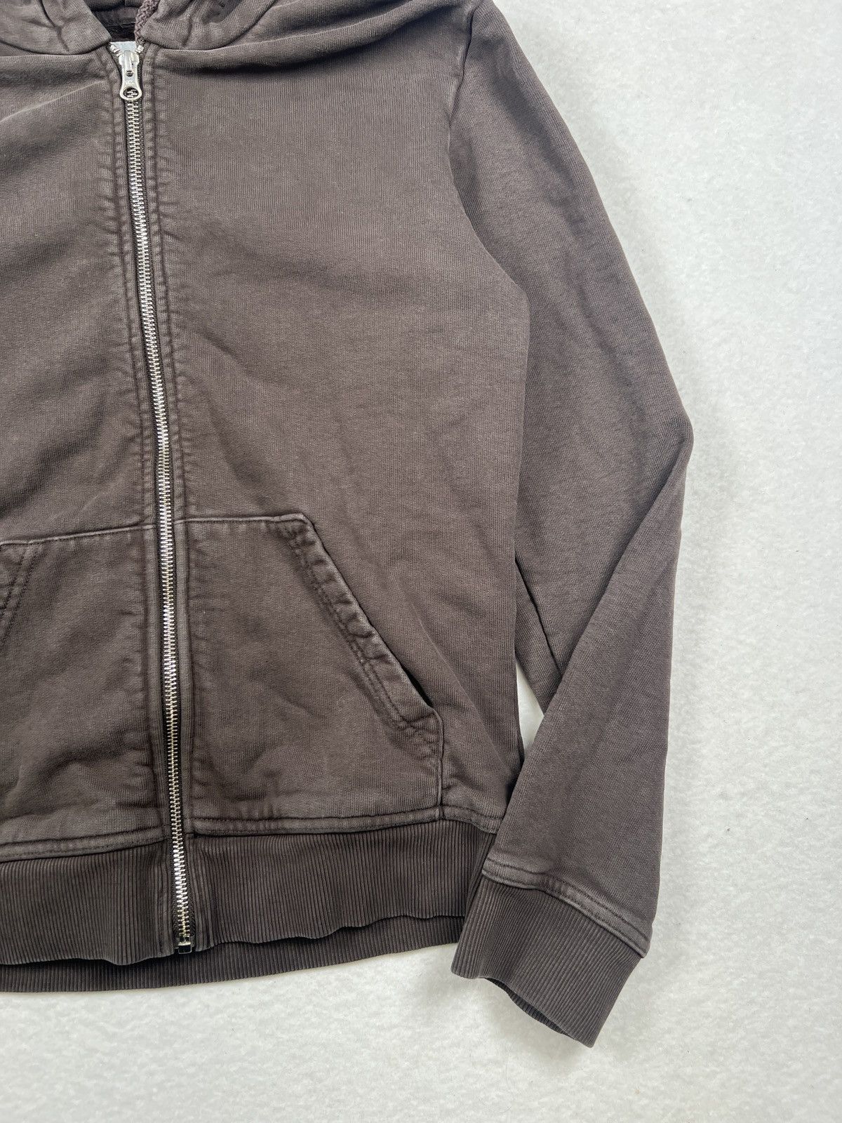 MM6 MM6 Maison Martin Margiela Brown Zip Up Logo Hoodie size S Size US S / EU 44-46 / 1 - 4 Thumbnail