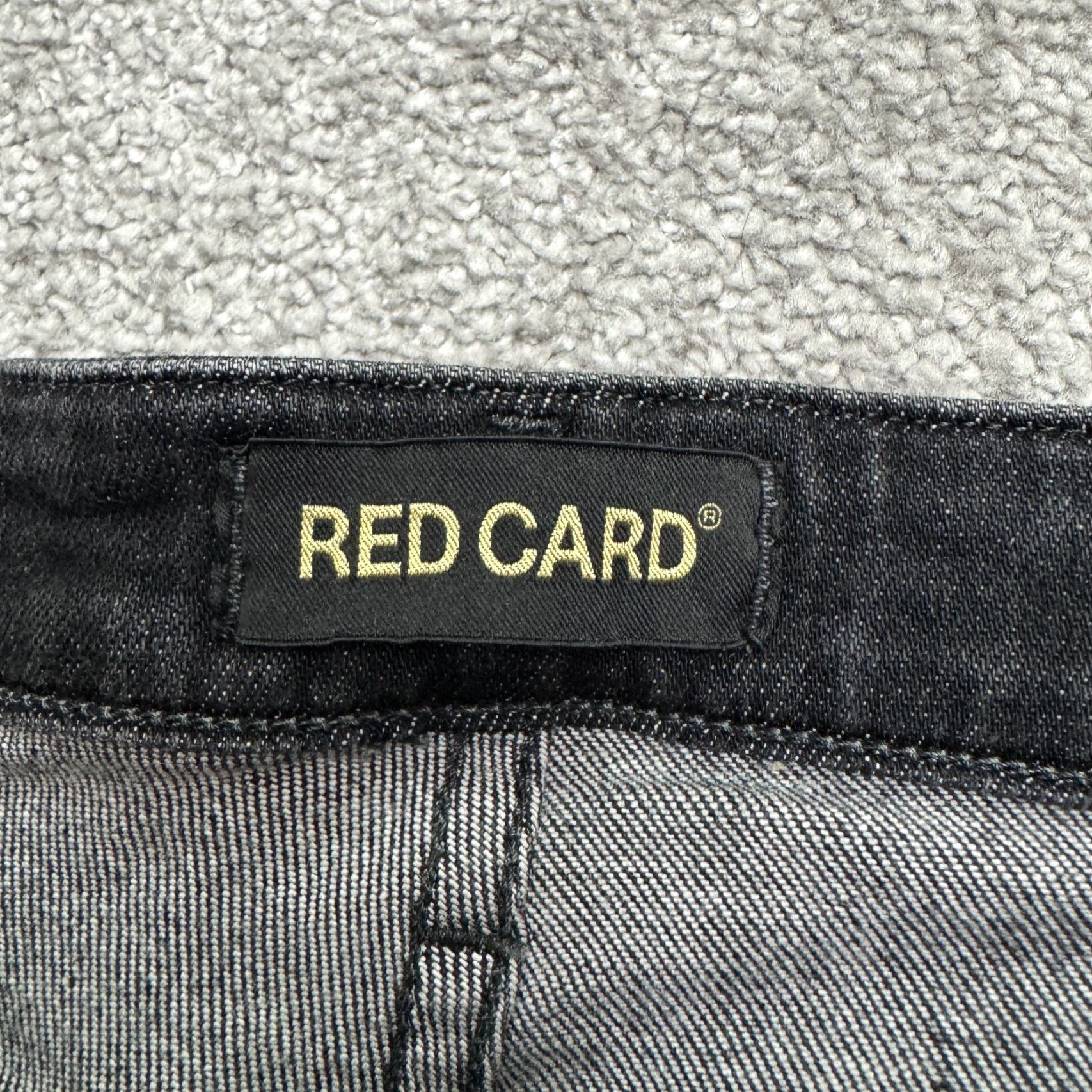 Rhythm Red Card Jeans Slim Taper Denim Black Mens 28x29 Vintage N/A West Japan Size US 28 / EU 44 - 5 Thumbnail