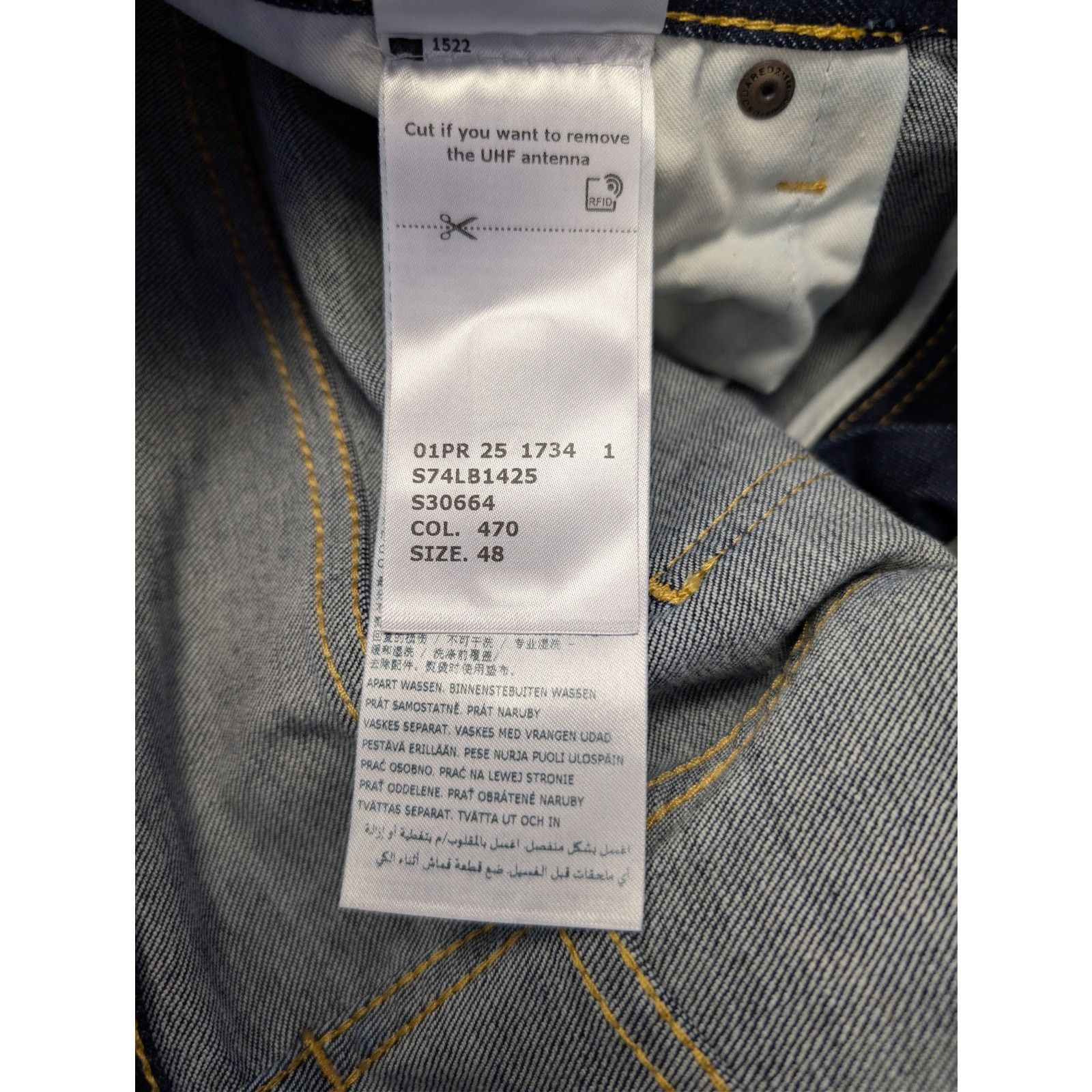 Dsquared2 o1rshd1 Denim Skater Jean in Blue Size US 32 / EU 48 - 18 Thumbnail