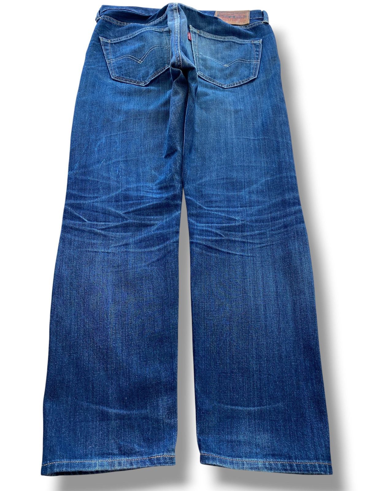 Levi's Levi’s Blue Wash Ripped Style Skinny Leg Jeans Size US 31 - 3 Thumbnail
